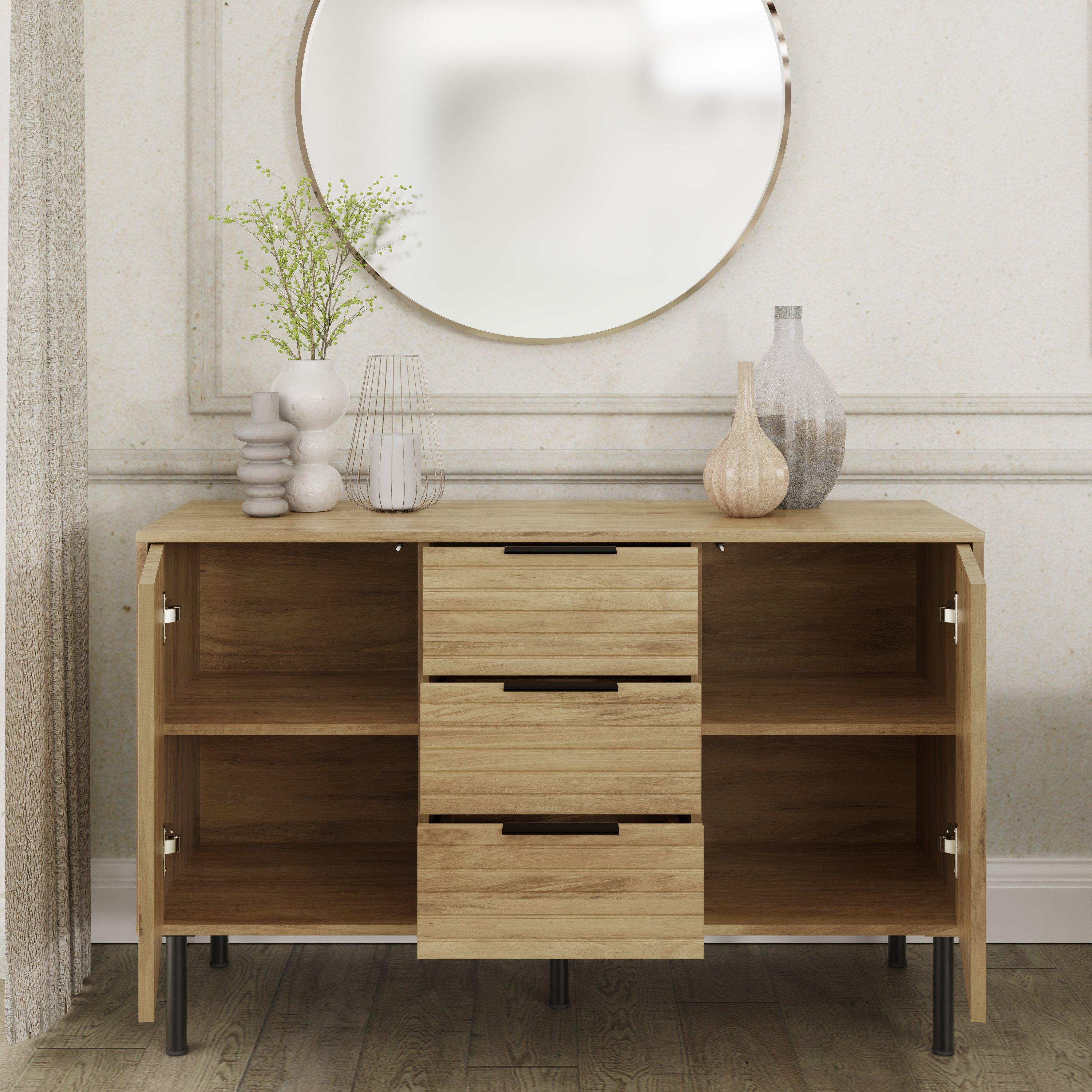Oak - GFW - Nervata Sideboard - 2