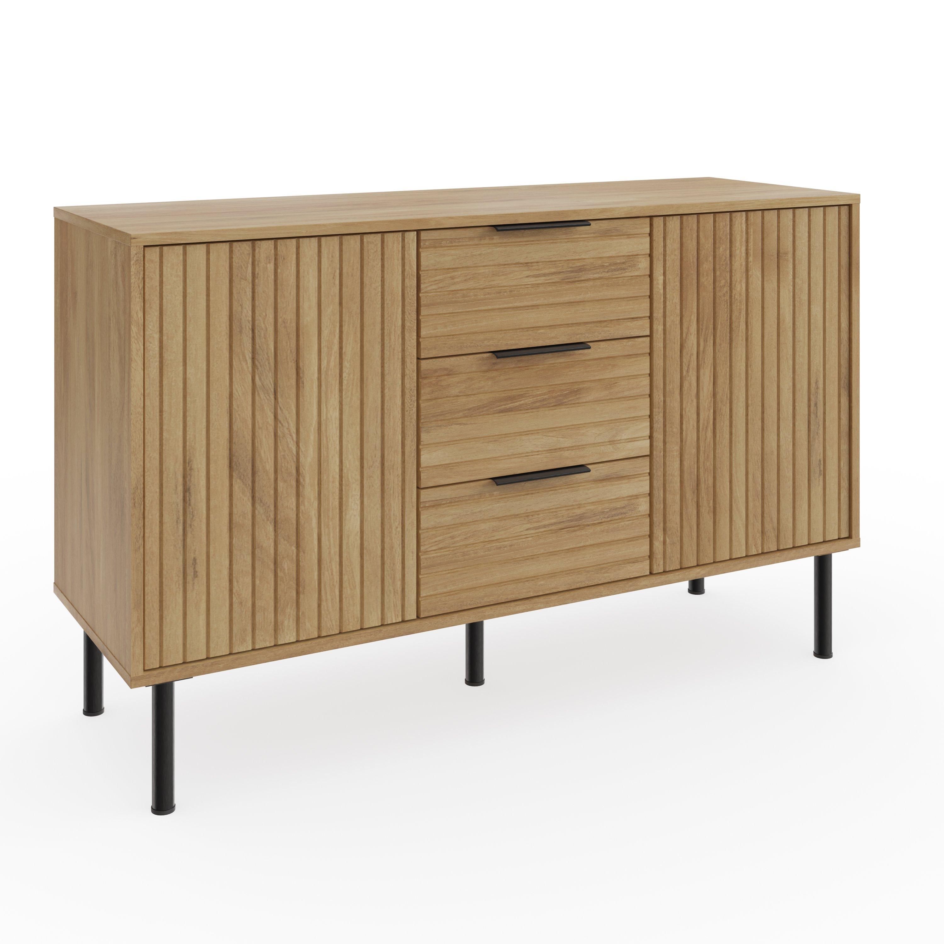 Oak - GFW - Nervata Sideboard - 4