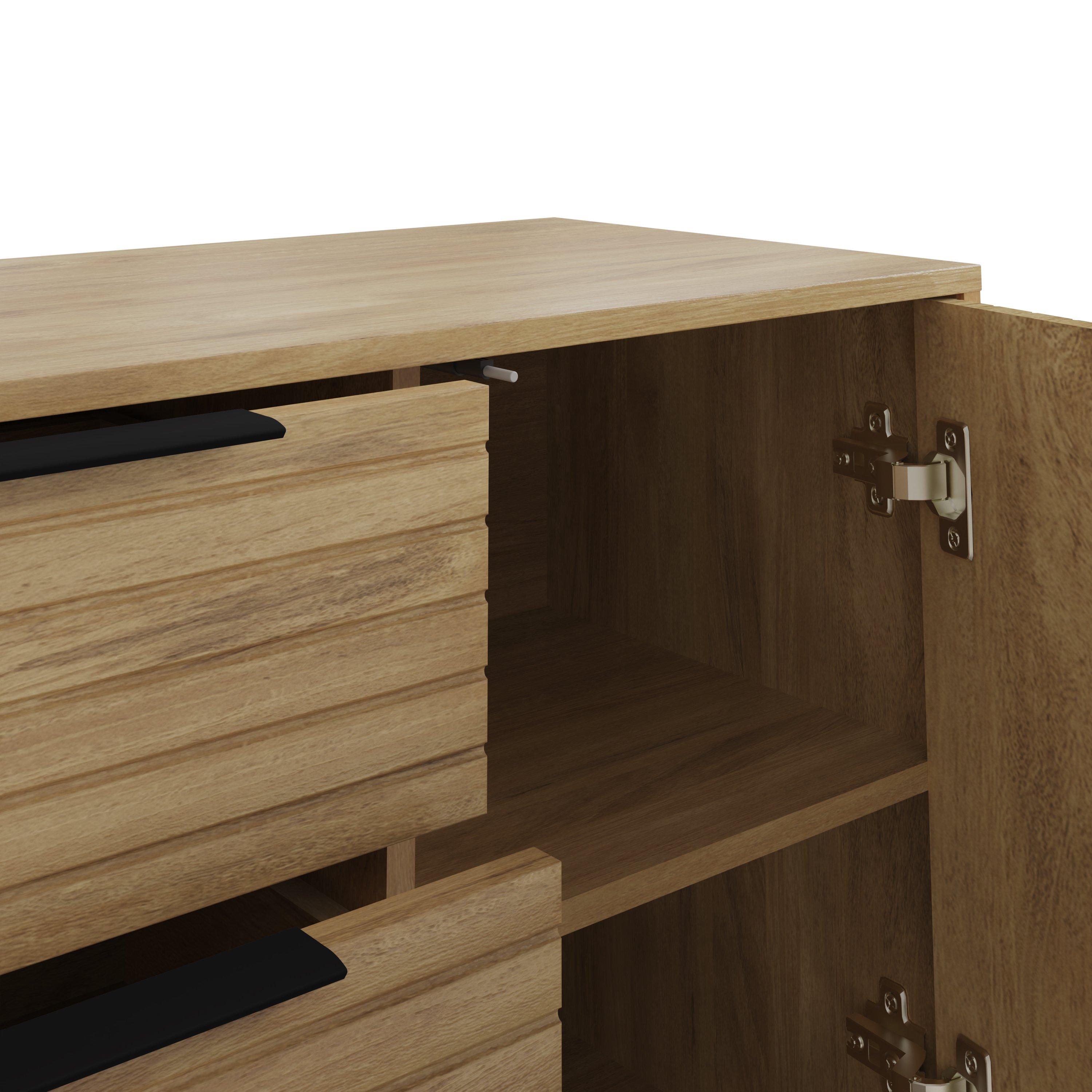 Oak - GFW - Nervata Sideboard - 7