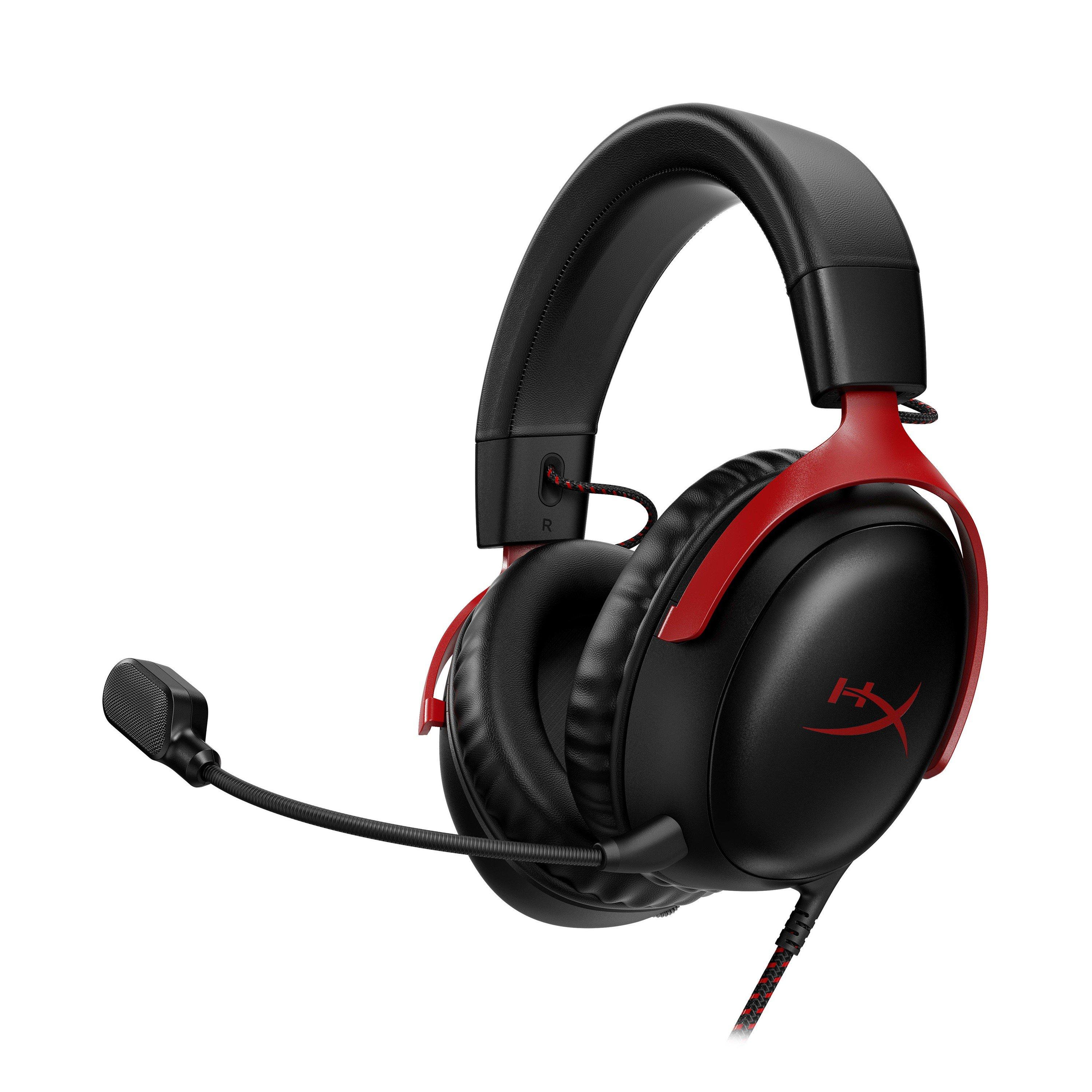 Black/Red - HyperX - Cloud III Gaming Headset - 2