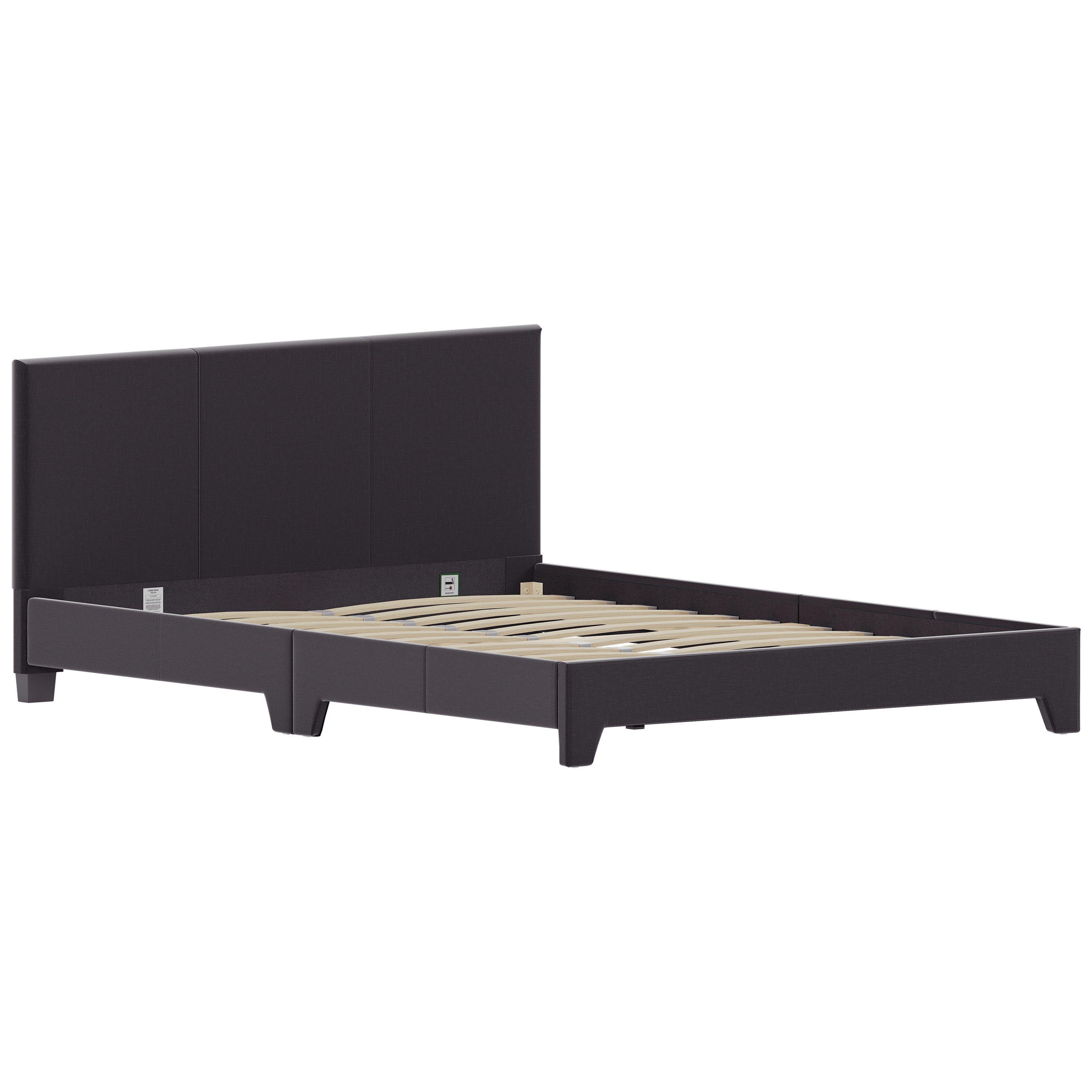 Dark Grey Linen - Lassic - Vida Designs Victoria King Size Bed UKFR - 9