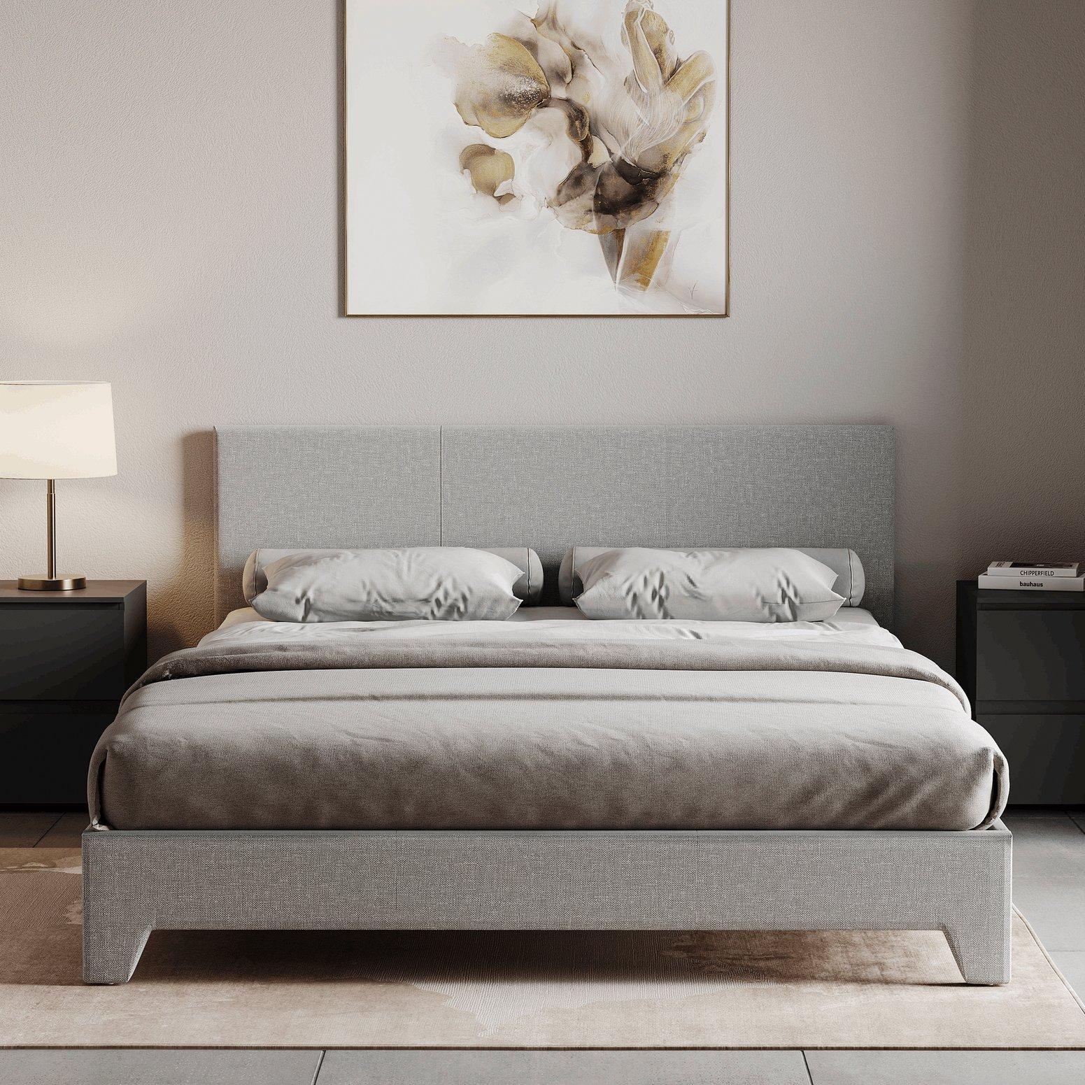 Linen Light Gre - Lassic - Vida Designs Victoria King Size Bed UKFR - 3