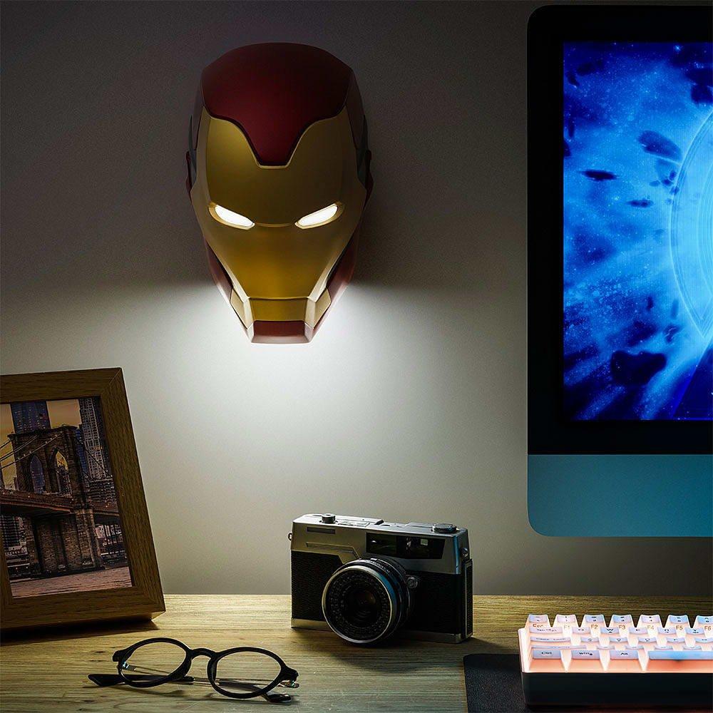 Electronics - Paladone Products Ltd - Marvel Iron Man Mask Light - 8