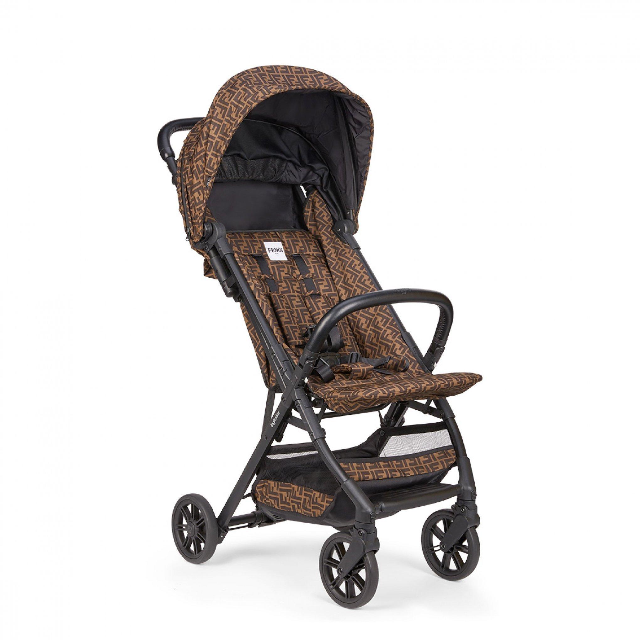Fendi Ff Monogram Pushchair - Brown F15B6