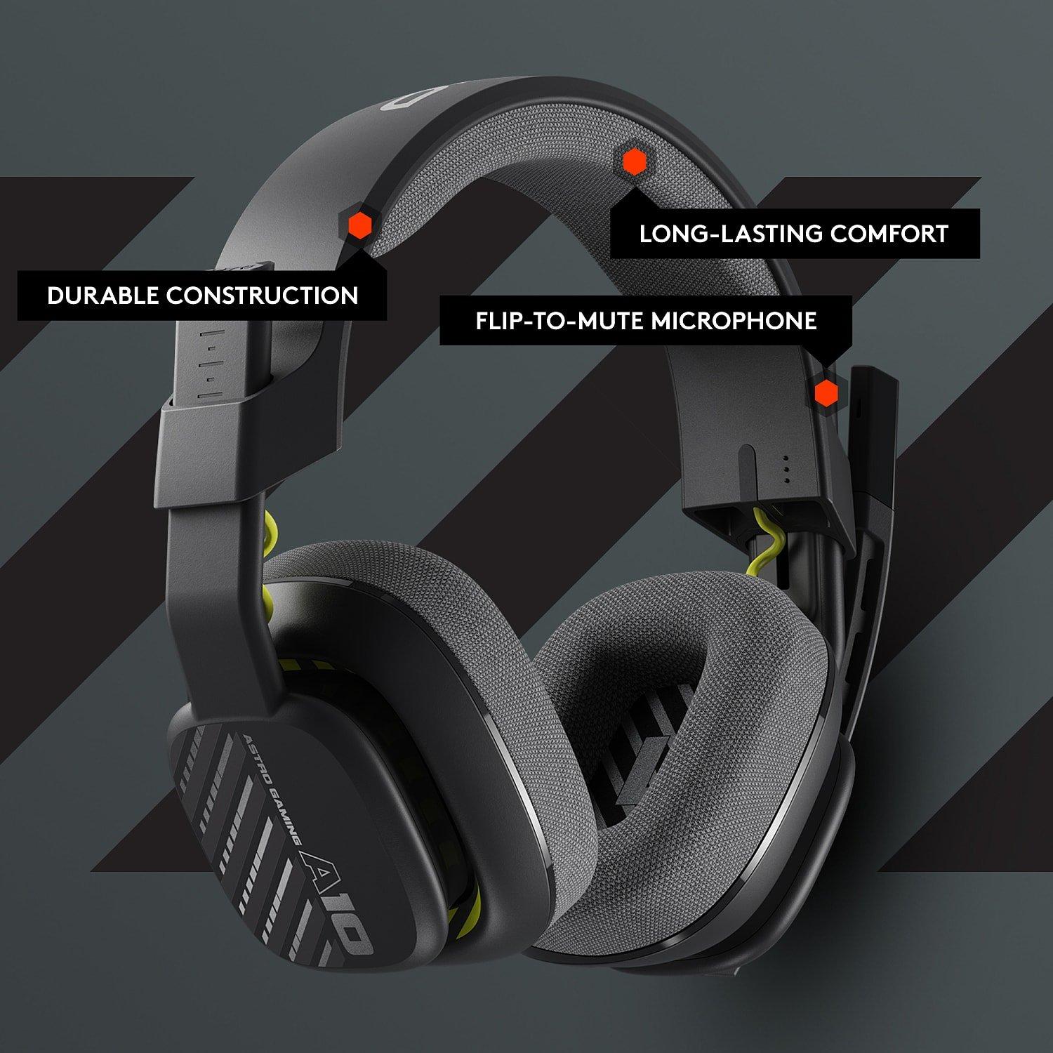 Noir - ASTRO Gaming - A10 Gaming Headset - Playstation/PC - Black - 5