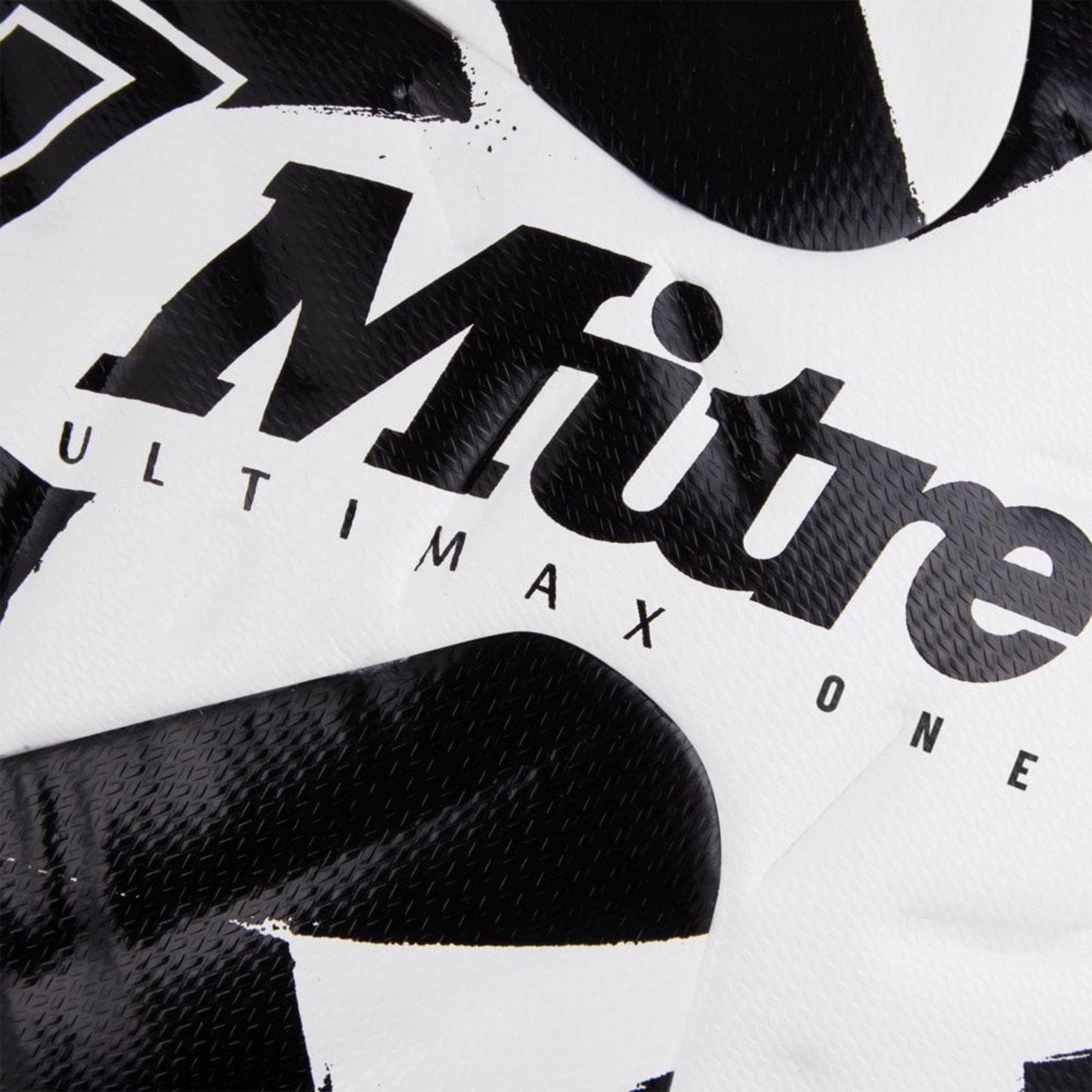 Wht/Blk/Blk - Mitre - Ultimax One Football - 4