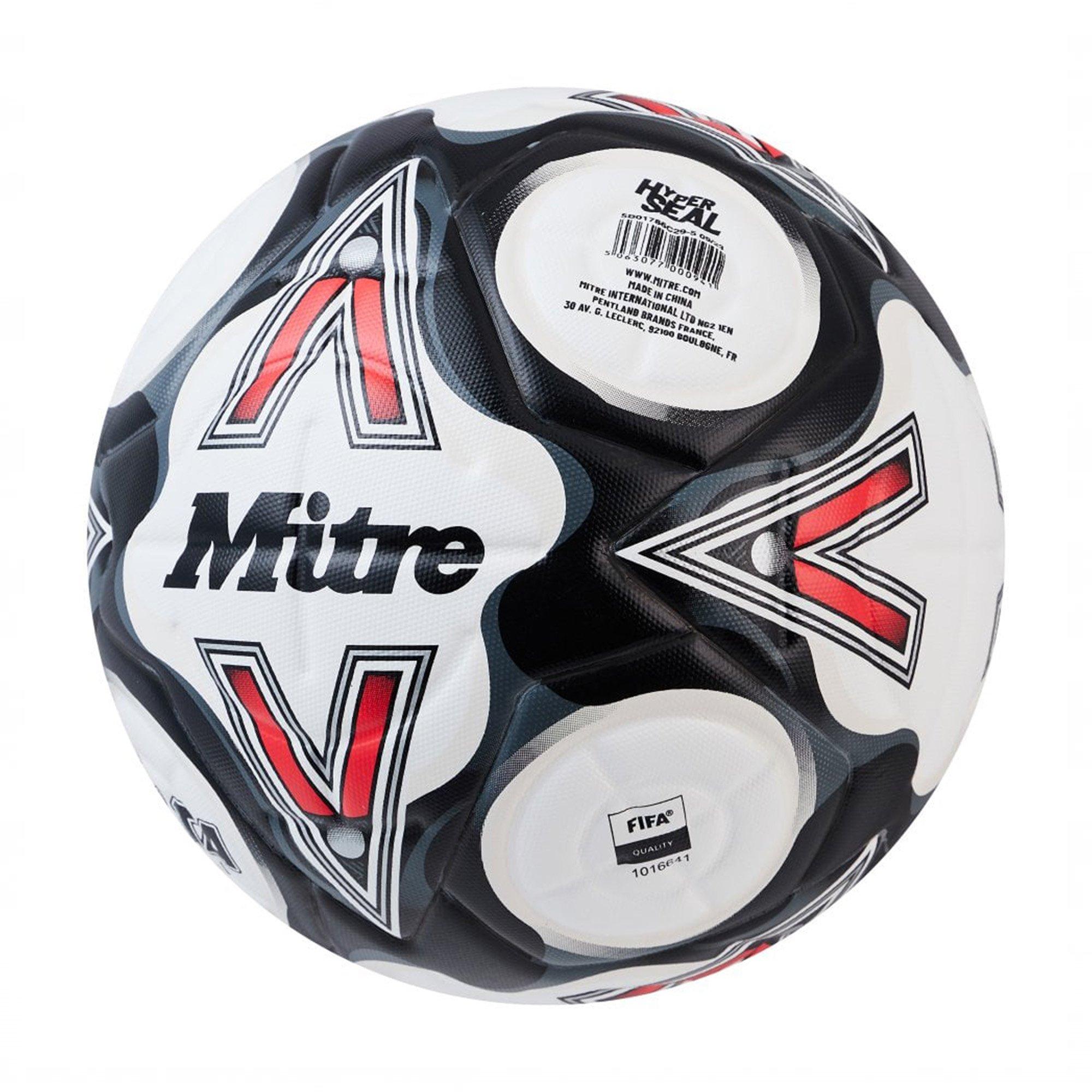 Wht/Blk/Red - Mitre - Delta Evo Football - 2