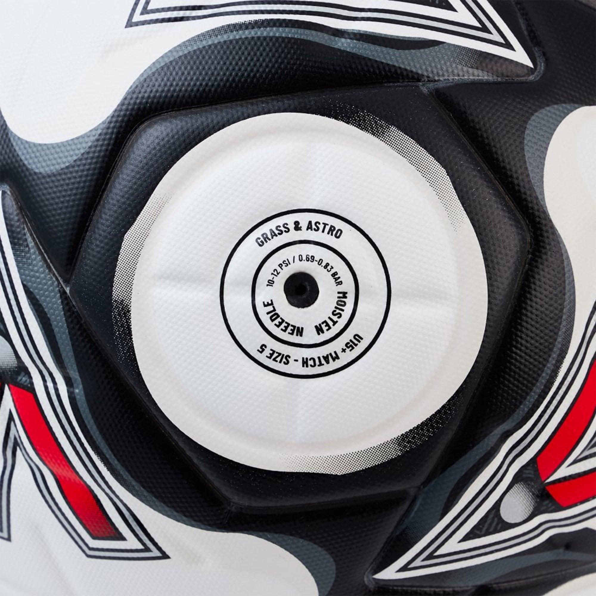 Wht/Blk/Red - Mitre - Delta Evo Football - 5