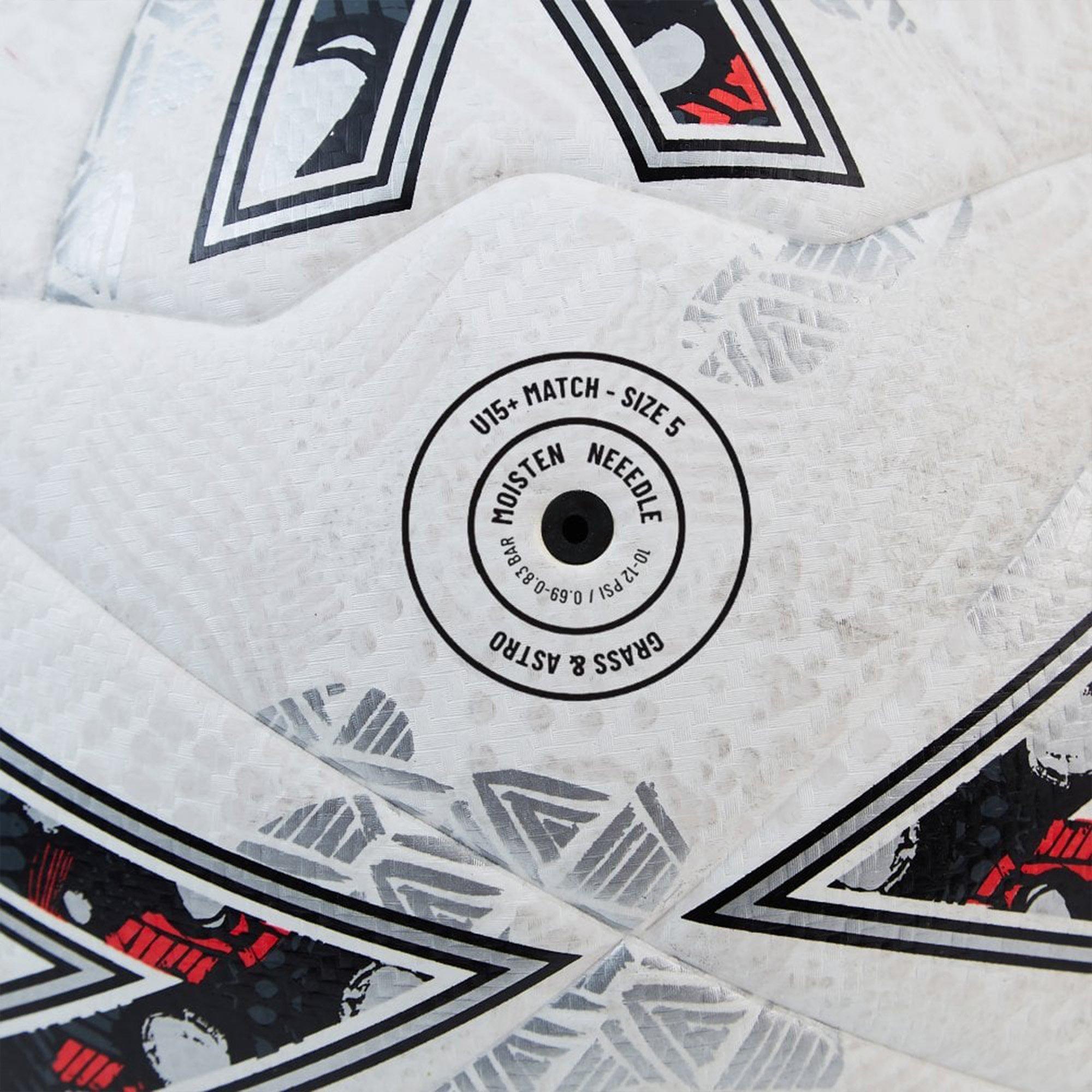 Wht/Wht/Slv - Mitre - Ultimatch Evo Football - 5