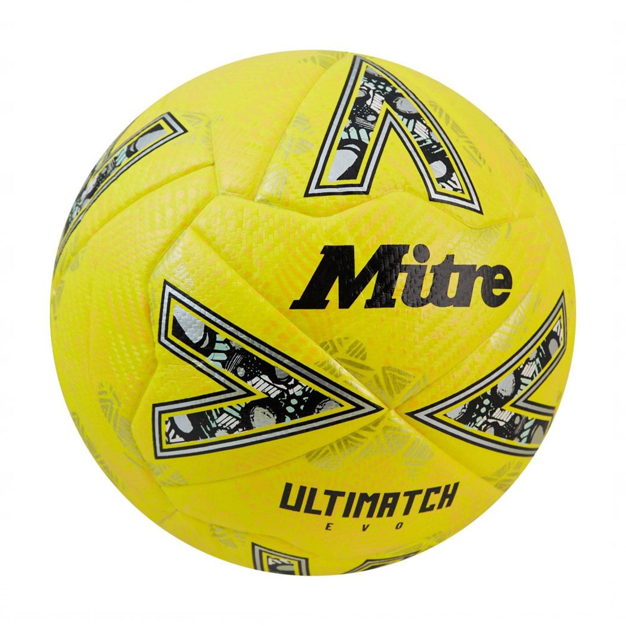 Ylw/Ylw/Gld - Mitre - Ultimatch Evo Football - 3
