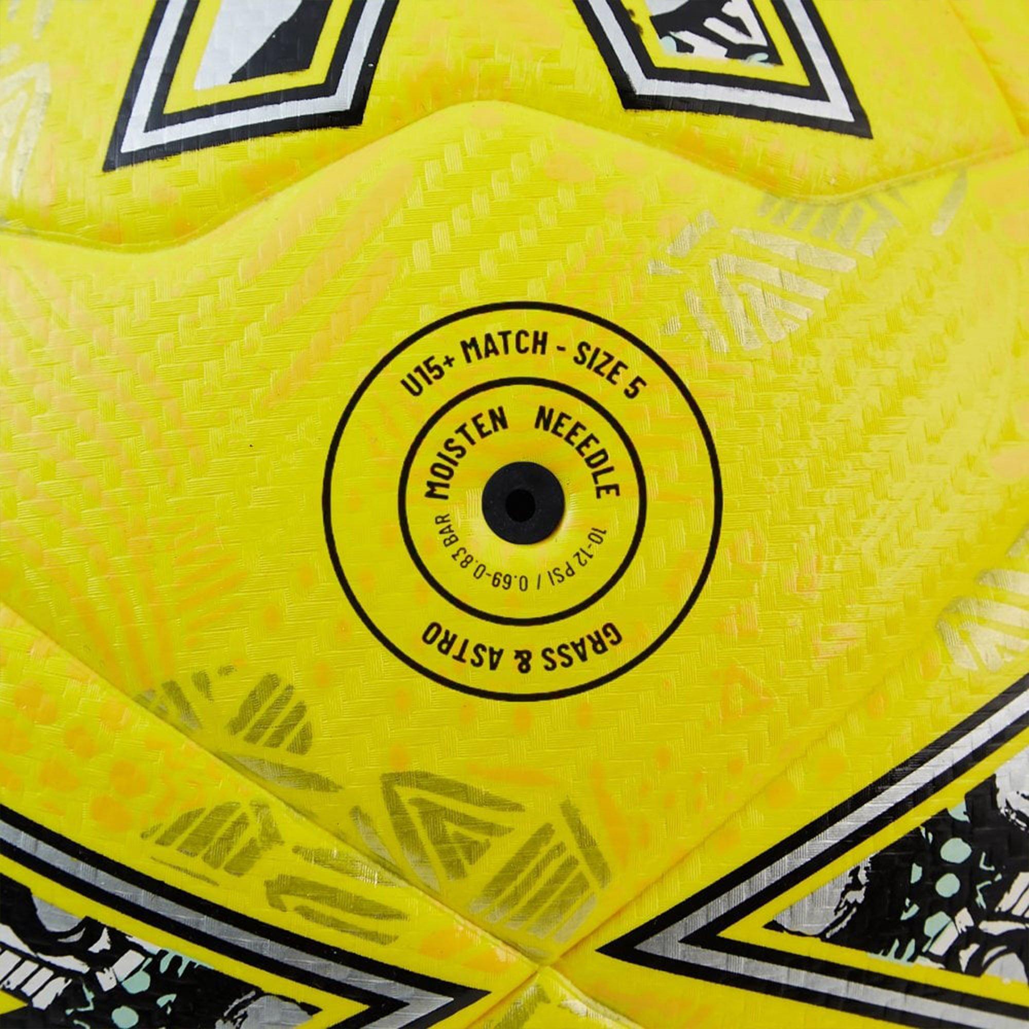 Ylw/Ylw/Gld - Mitre - Ultimatch Evo Football - 5