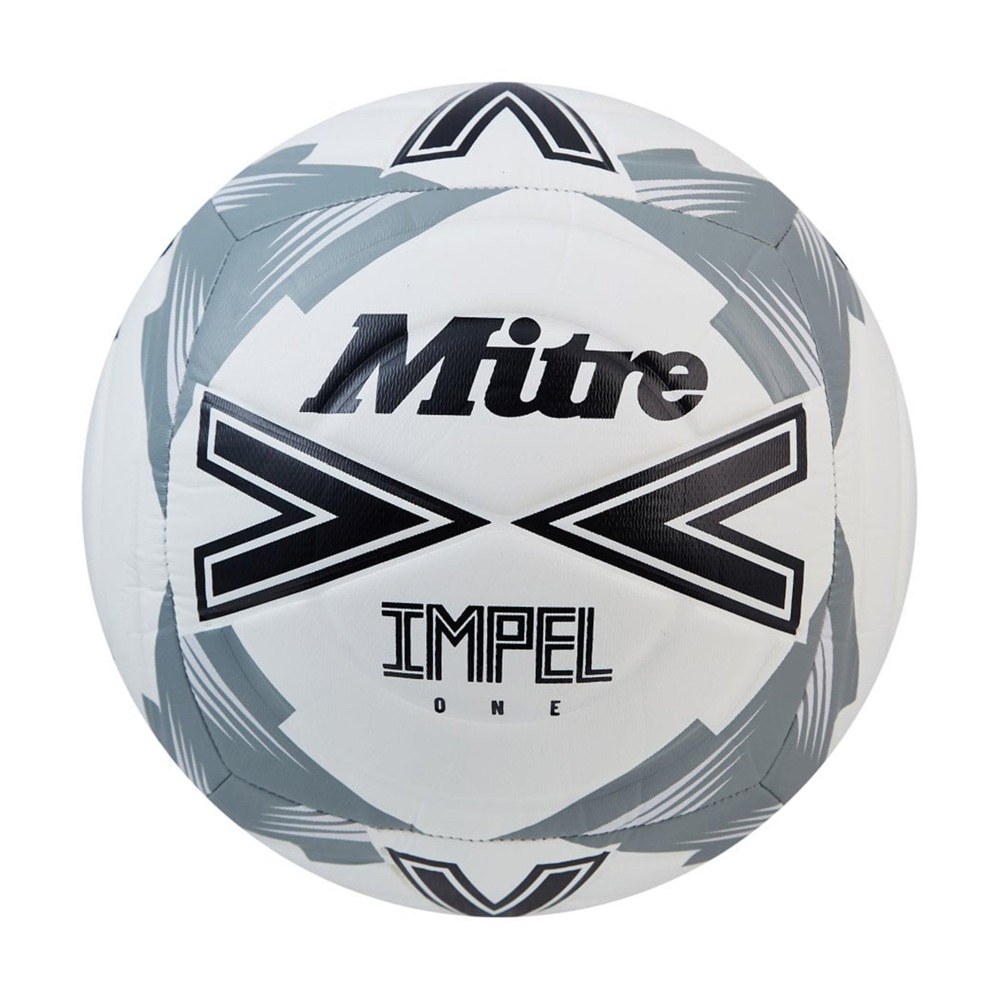 Wht/Blk/Gry - Mitre - Impel One Football - 1