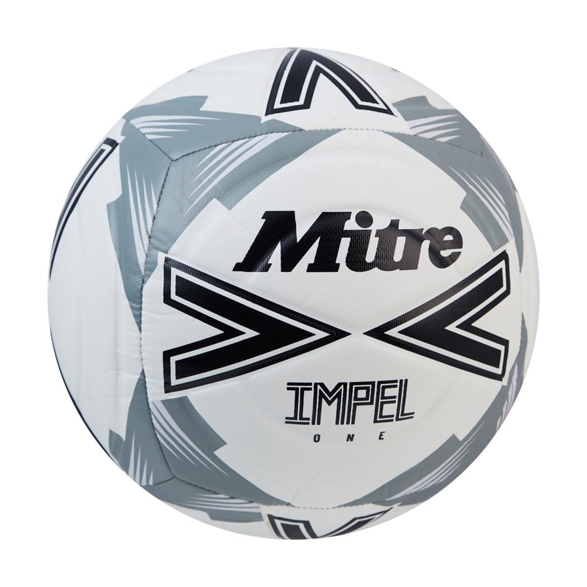 Wht/Blk/Gry - Mitre - Impel One Football - 2