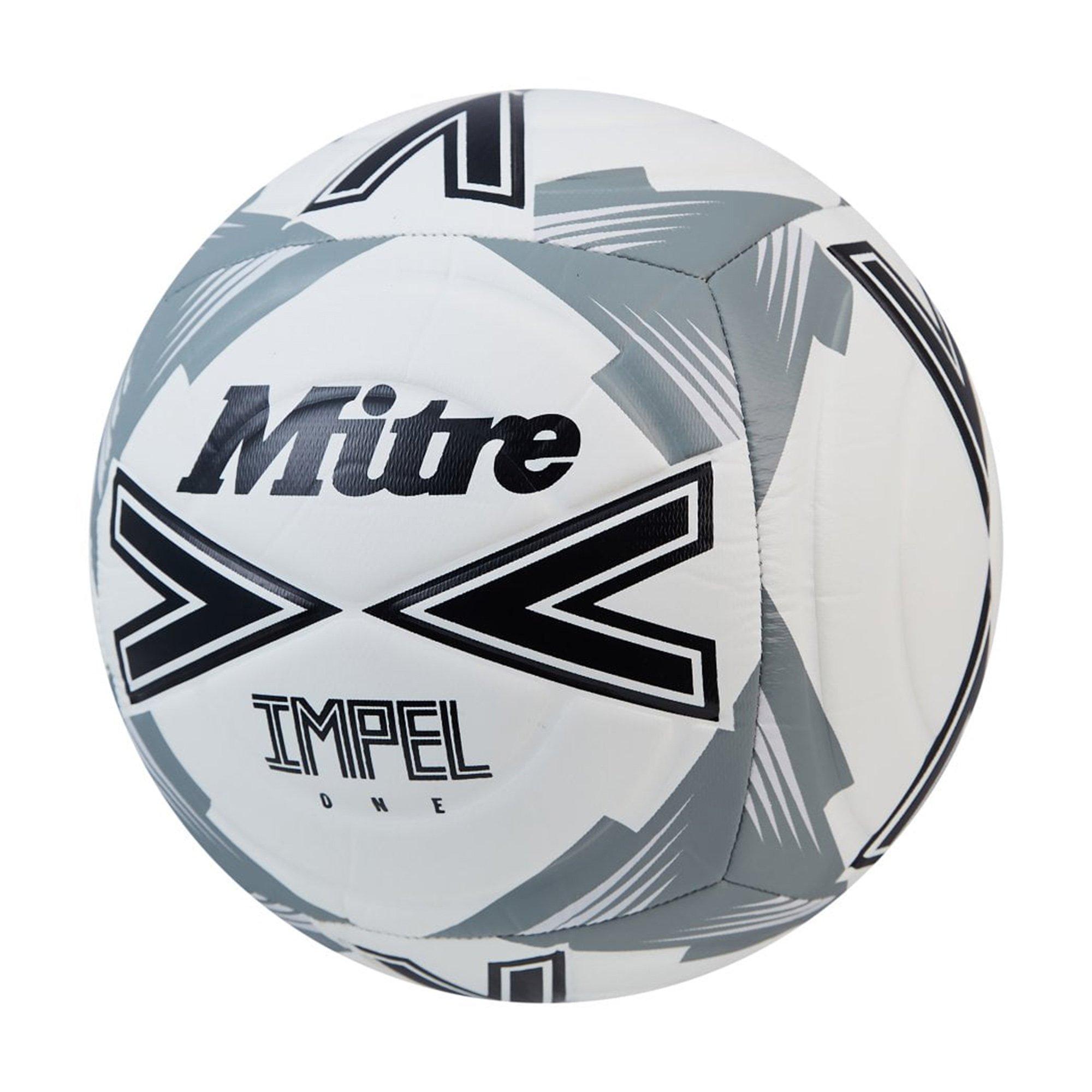 Wht/Blk/Gry - Mitre - Impel One Football - 3
