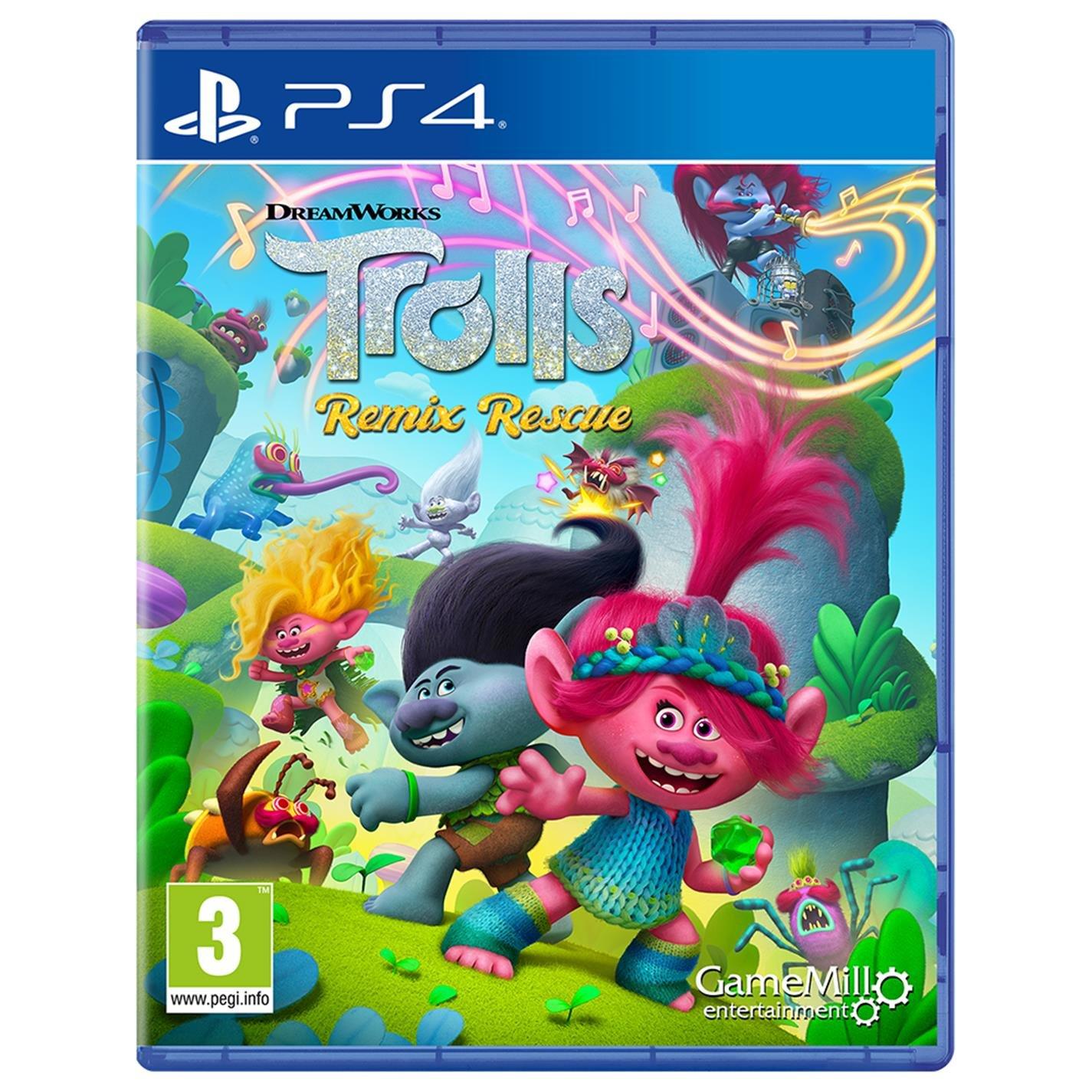 Gamemill  Trolls Remix Rescue - Playstation 4