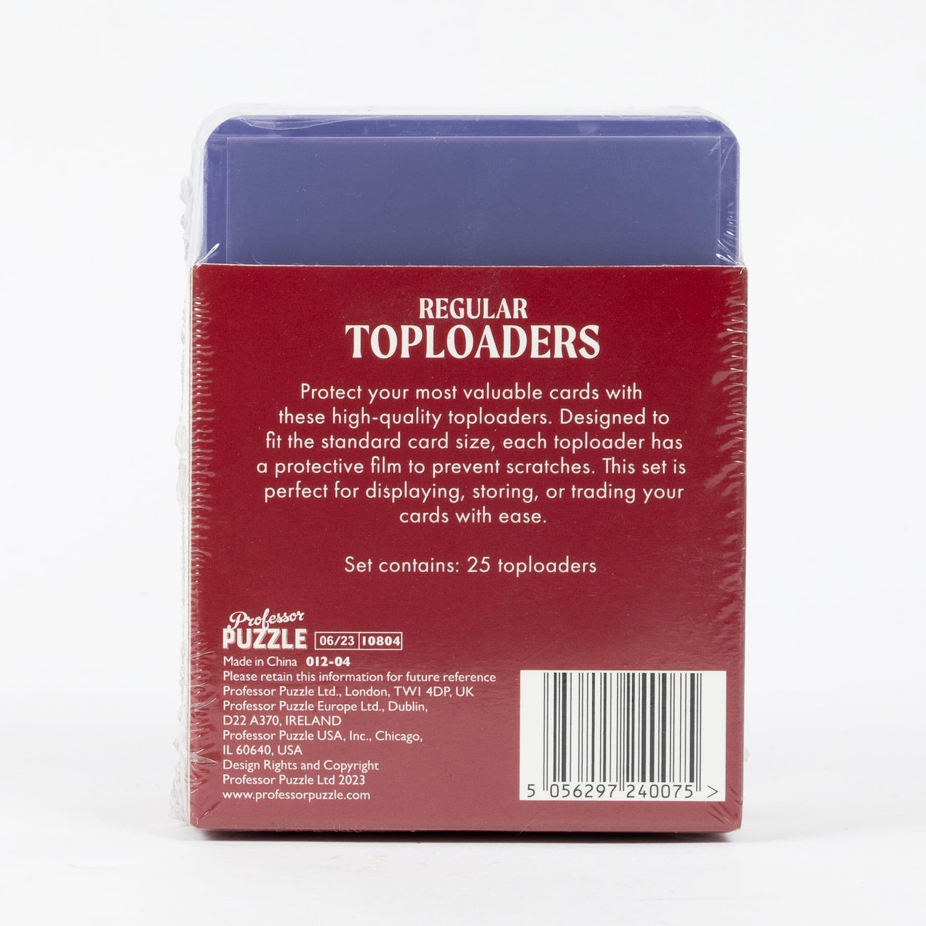 Multi Format An - Professor Puzzle - Clear Toploaders - 2