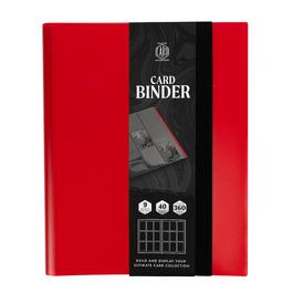 Professor Puzzle GAME Binder  RED