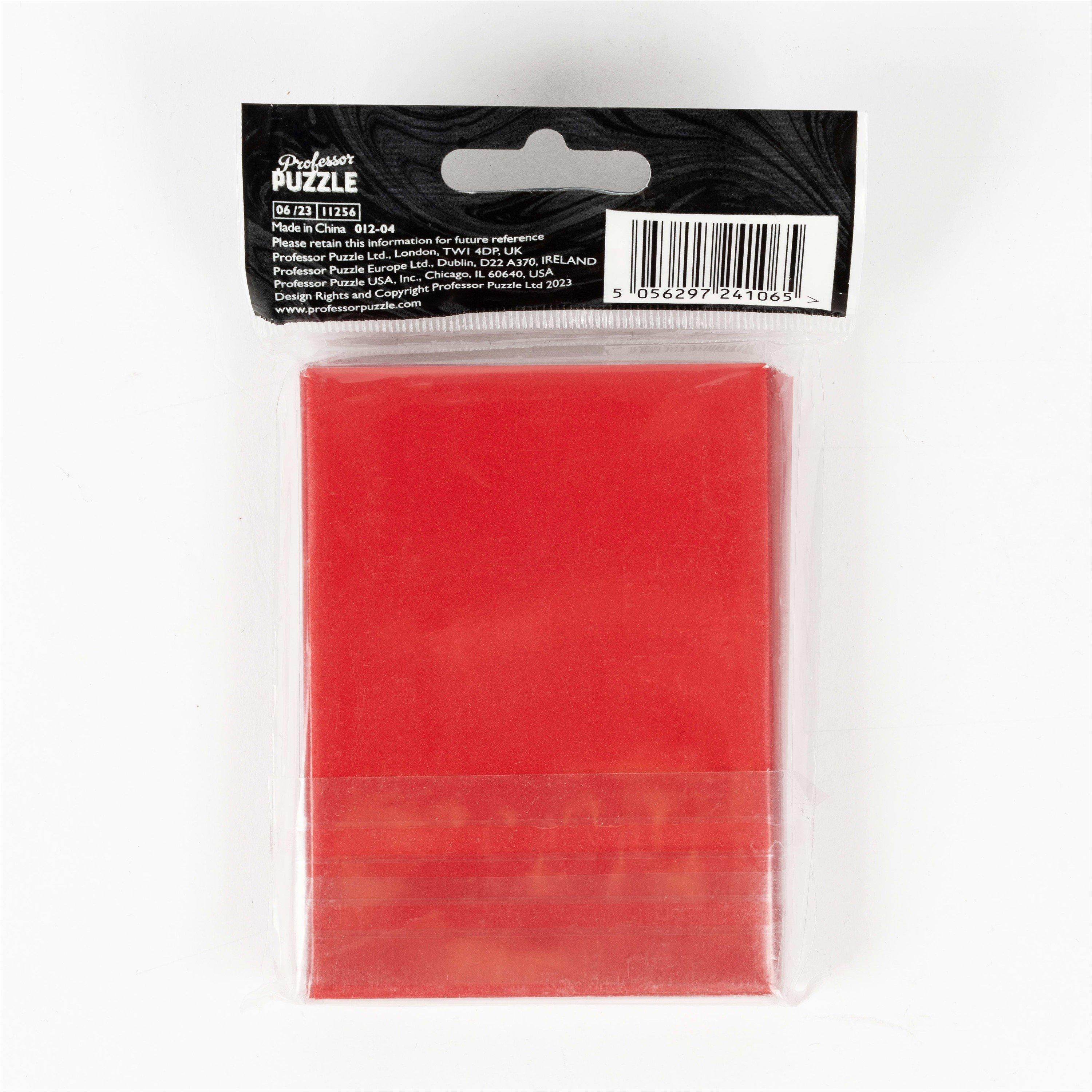 Multi Format An - Professor Puzzle - Deck protector sleeves  RED - 2