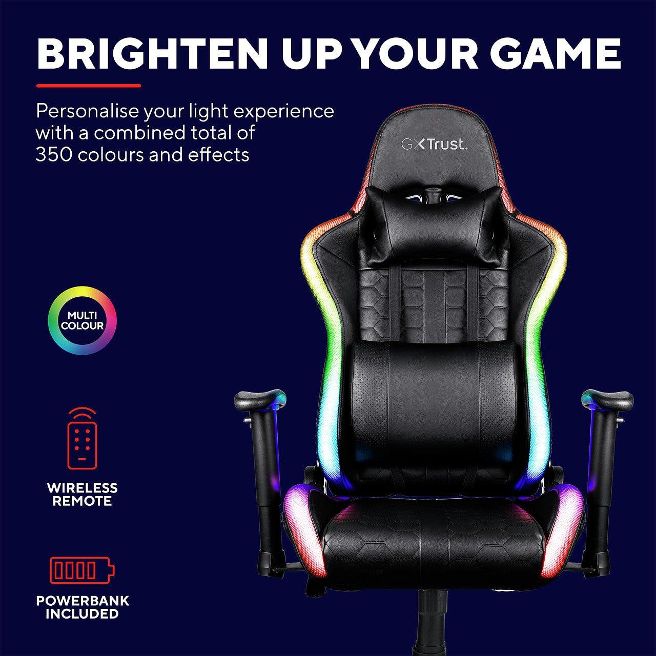 Merchandise - Trust - Rizza RGB LED Gaming Chair - 7