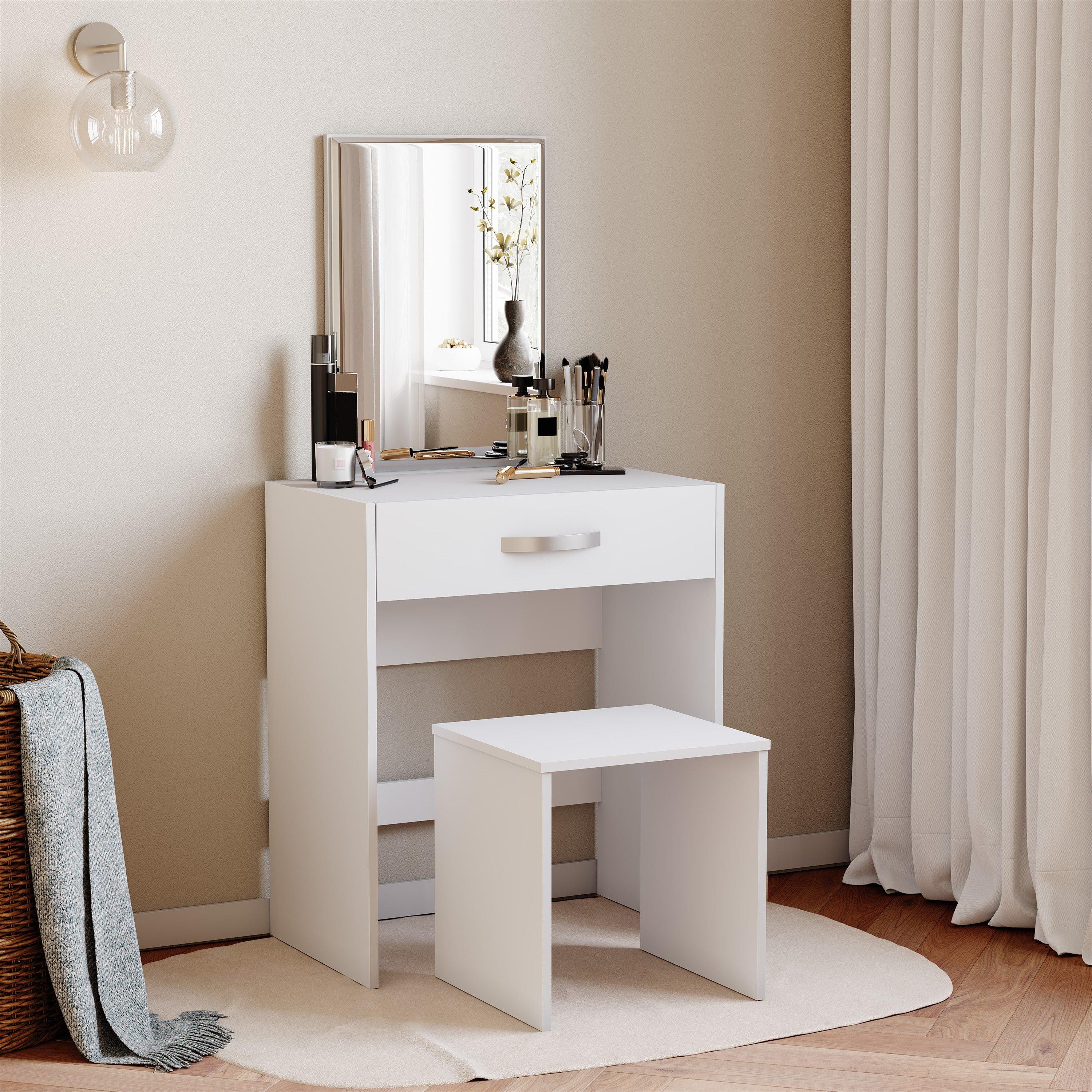 White - Lassic - Vida Designs Isla Dressing Table - 1