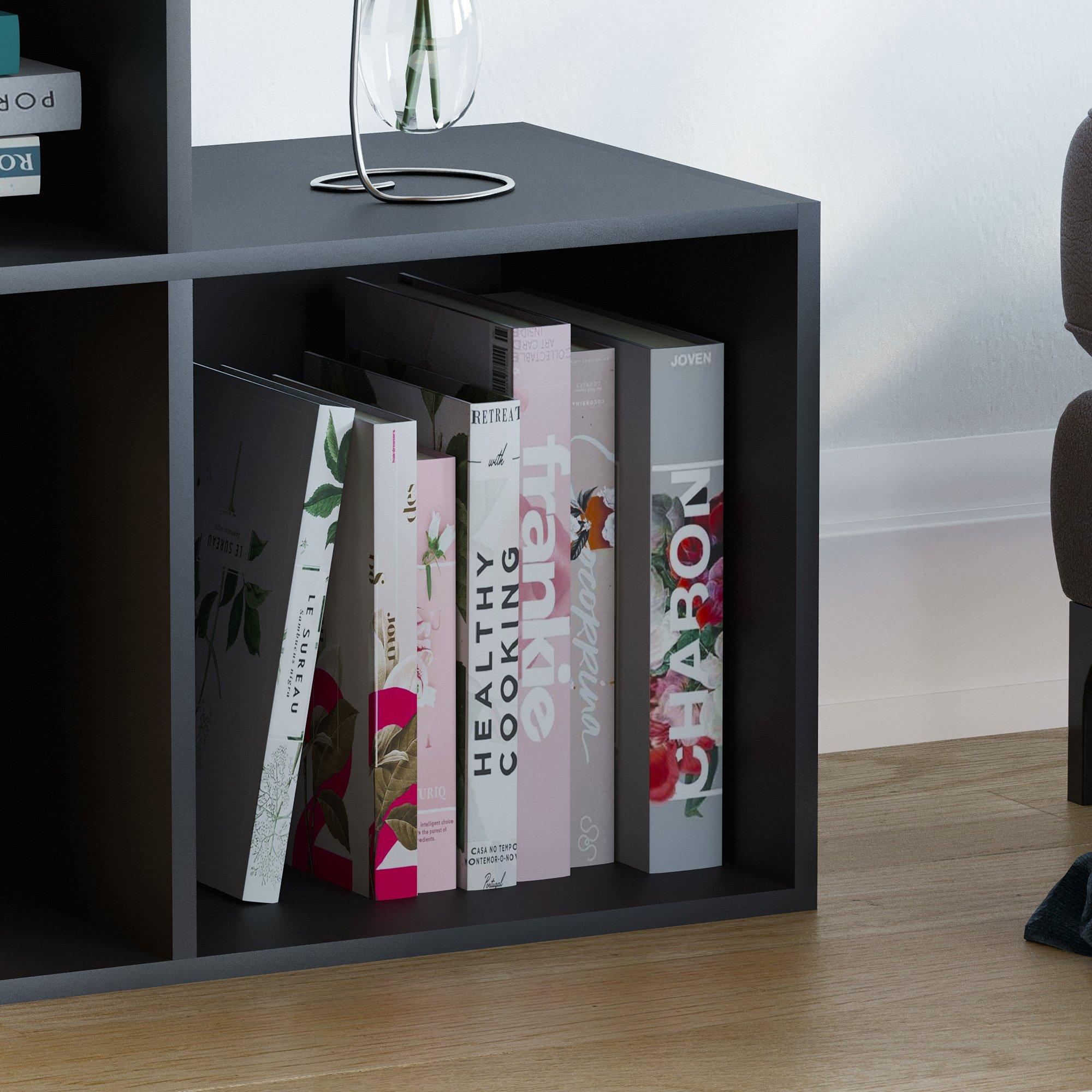 Black - Lassic - Vida Designs Durham 6 Cube Staircase Storage Unit - 4