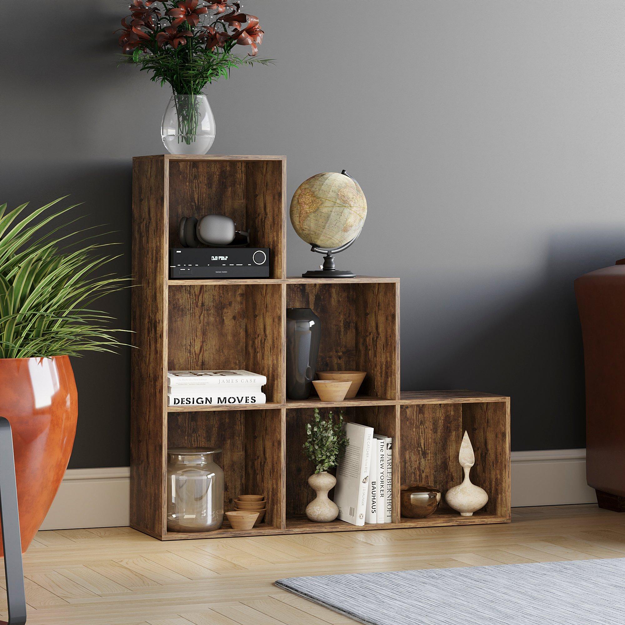 Vida Designs Durham 6 Cube Staircase Storage Unit