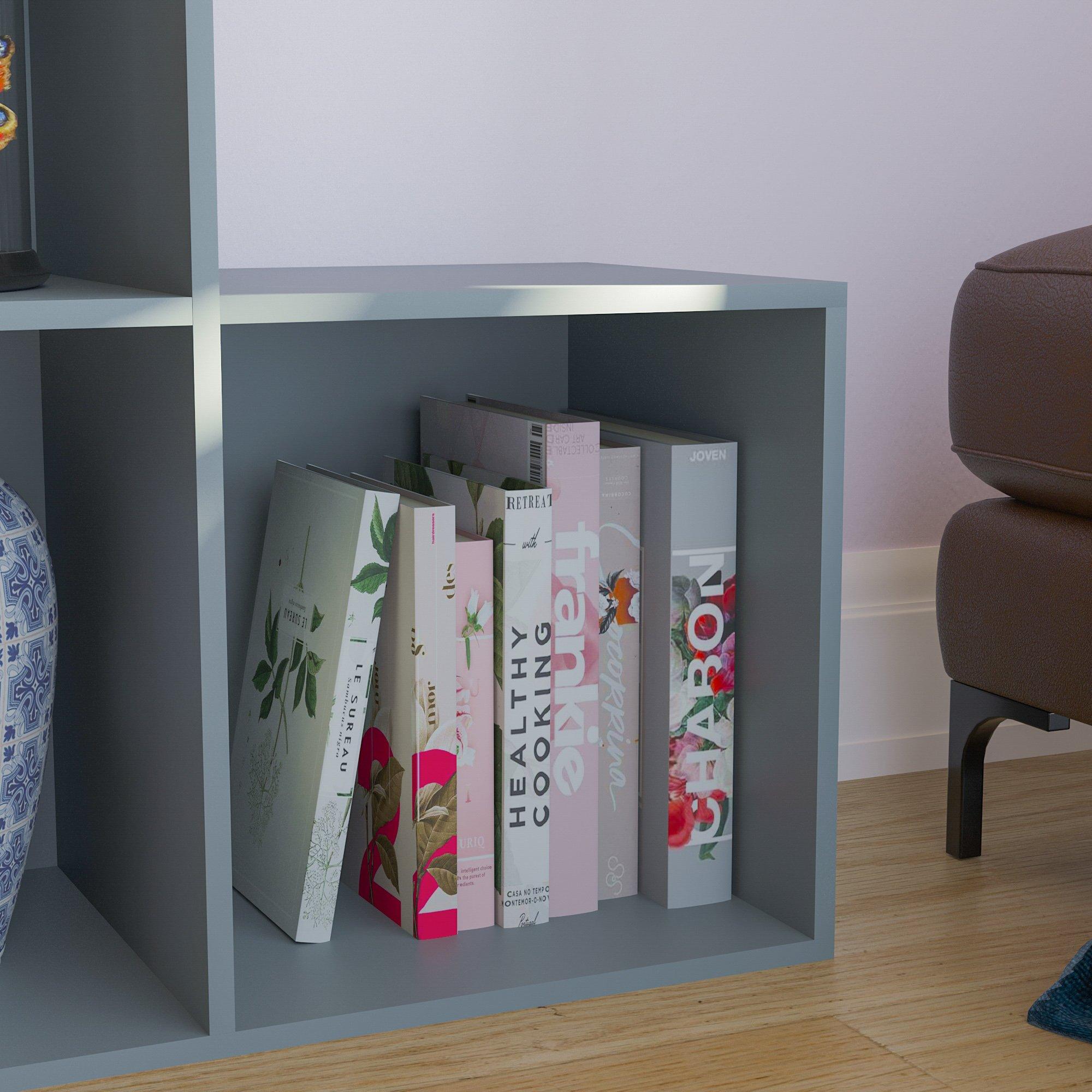 Grey - Lassic - Vida Designs Durham 10 Cube Staircase Storage Unit - 5