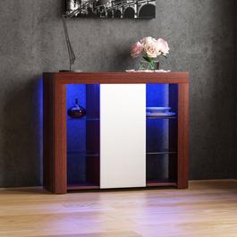 Lassic Azura 1 Door Multi LED Sideboard Large