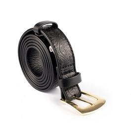 Biba Embossed Leather Belt