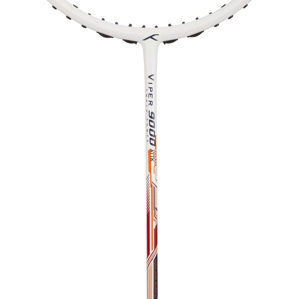 White/Red - Hundred - Hundred Viper 9000 Badminton Racket - 2