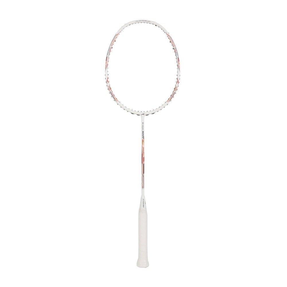 White/Red - Hundred - Hundred Viper 9000 Badminton Racket - 8