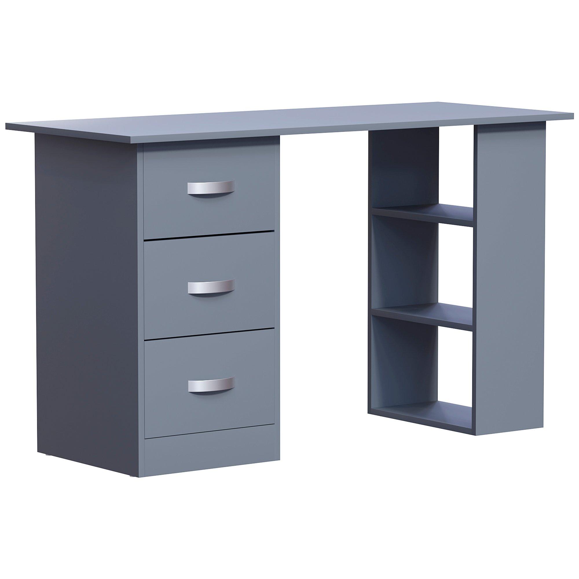 Grey - Lassic - Vida Designs Mason Computer Desk - 6