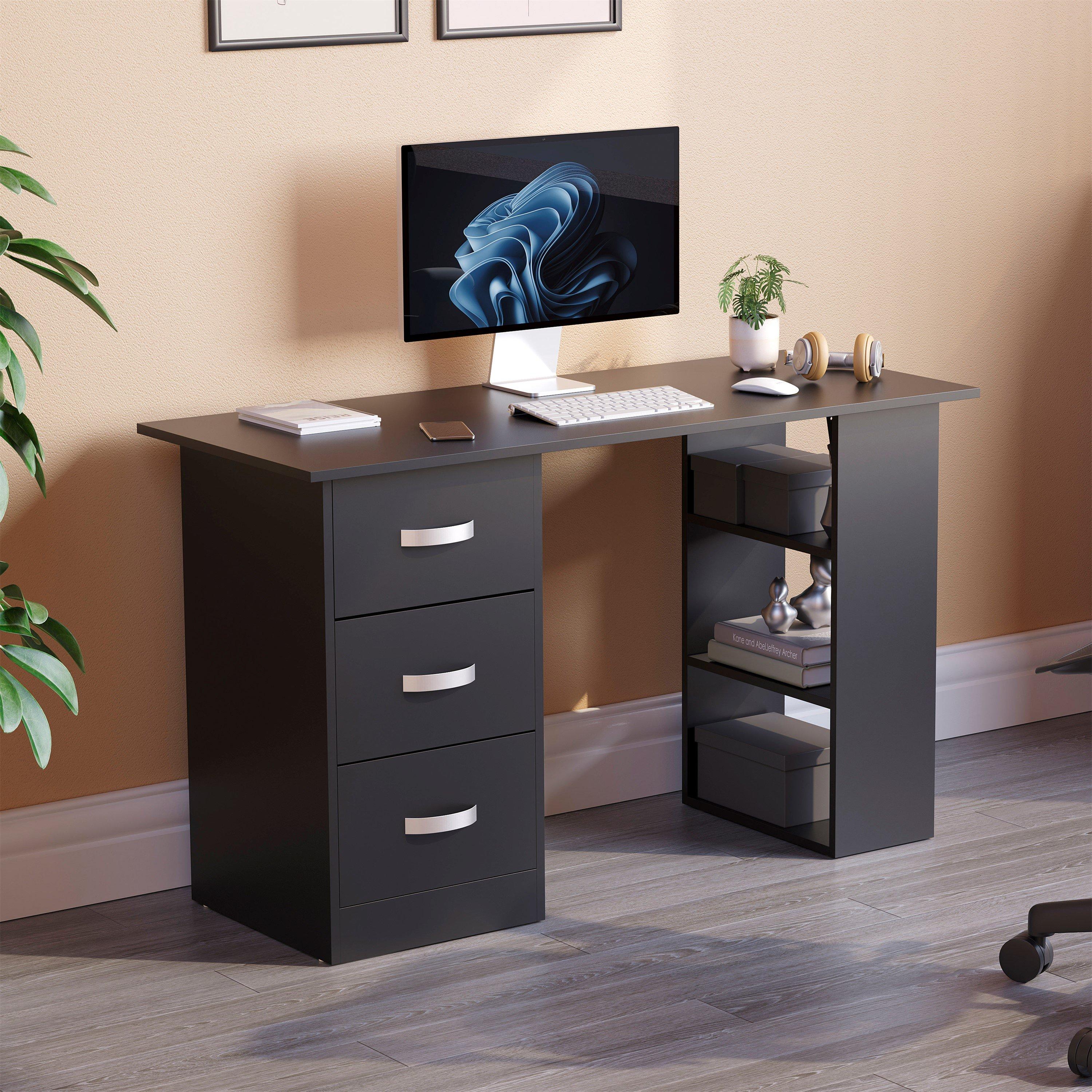 Lassic  Vida Designs Mason Computer Desk - Black