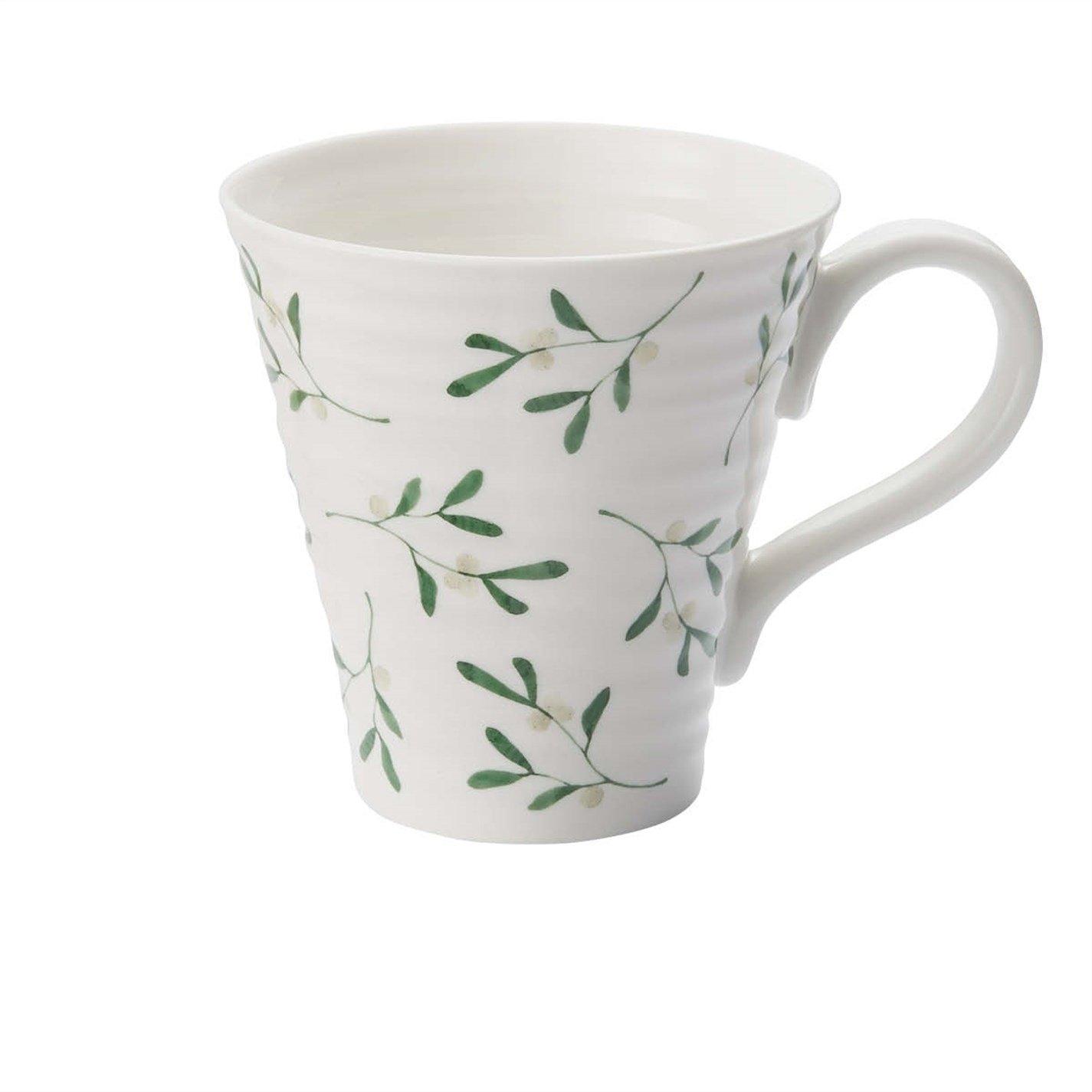 White - Portmeirion - Sophie Conran Mistletoe Set of 2 Mugs - 3