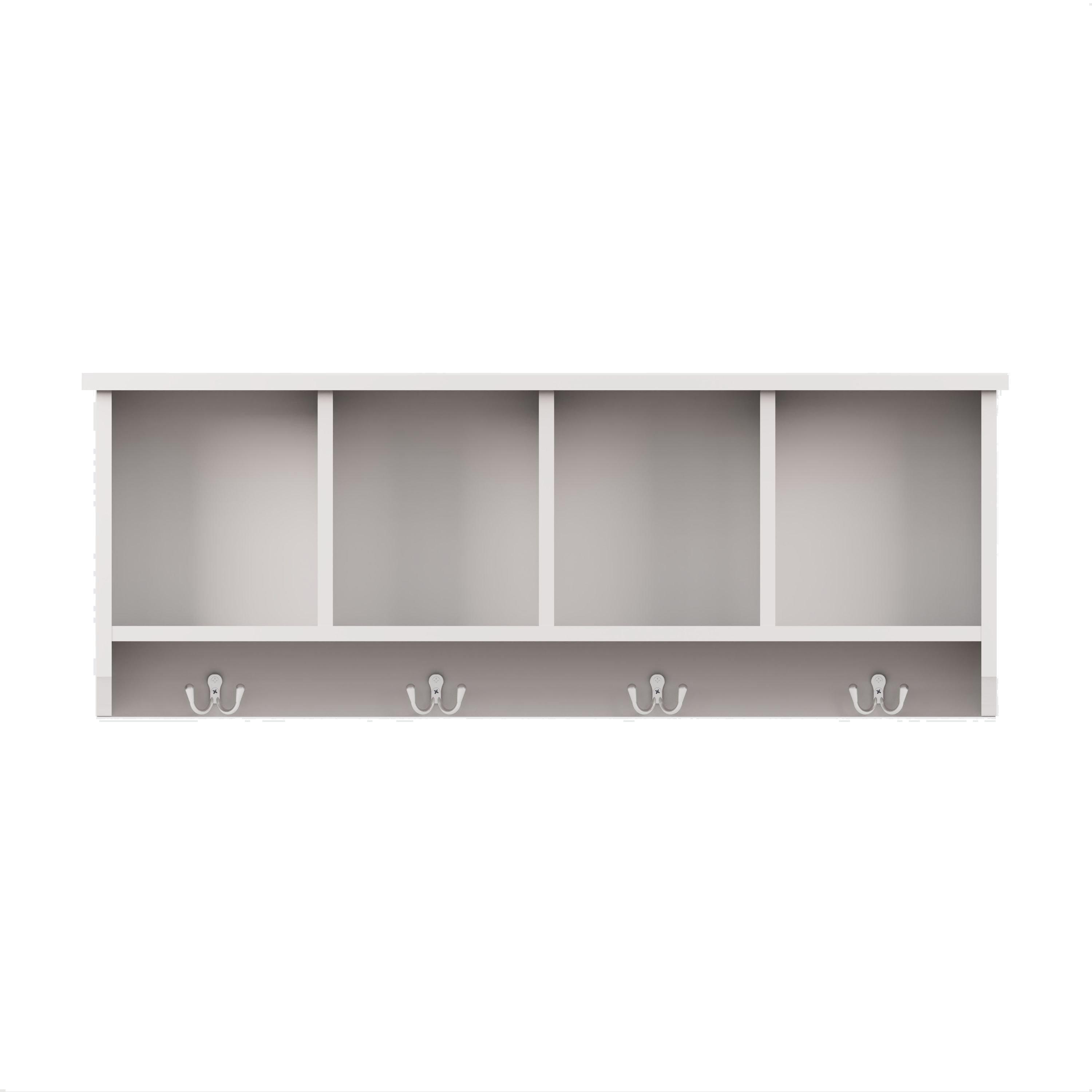 White - GFW - GFW Kempton Wall Rack - 4