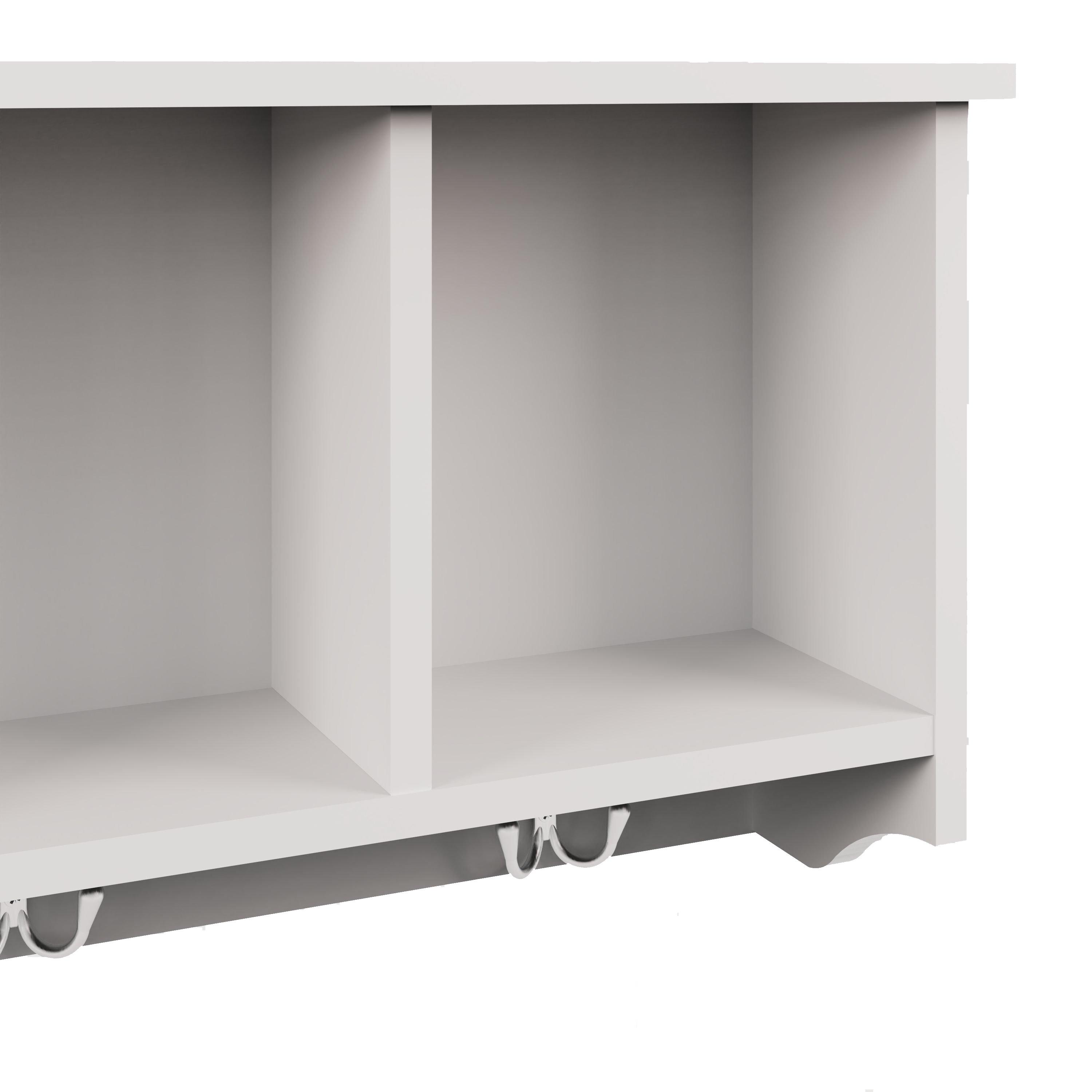 White - GFW - GFW Kempton Wall Rack - 5