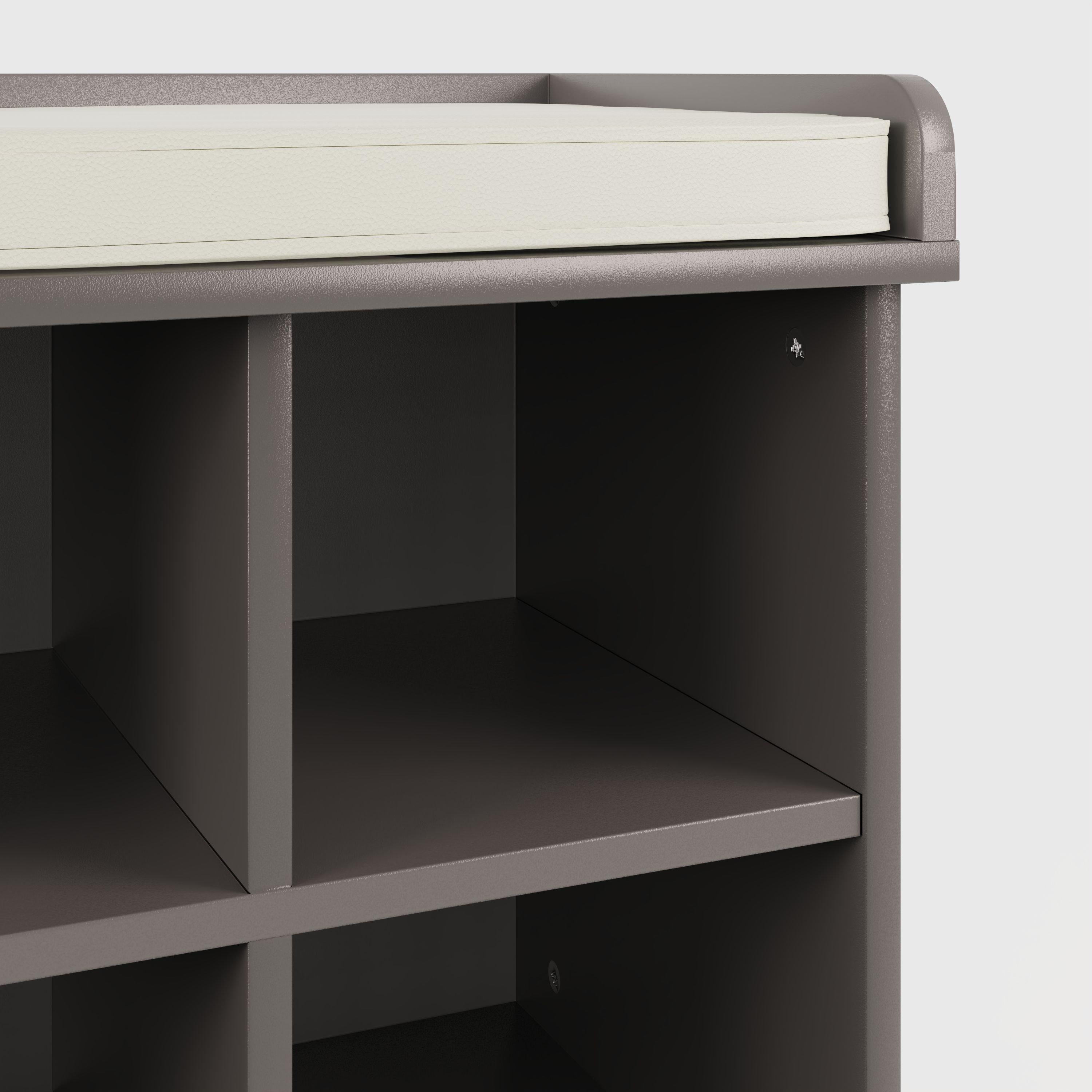 Grey - GFW - GFW Kempton Shoe Bench - 5