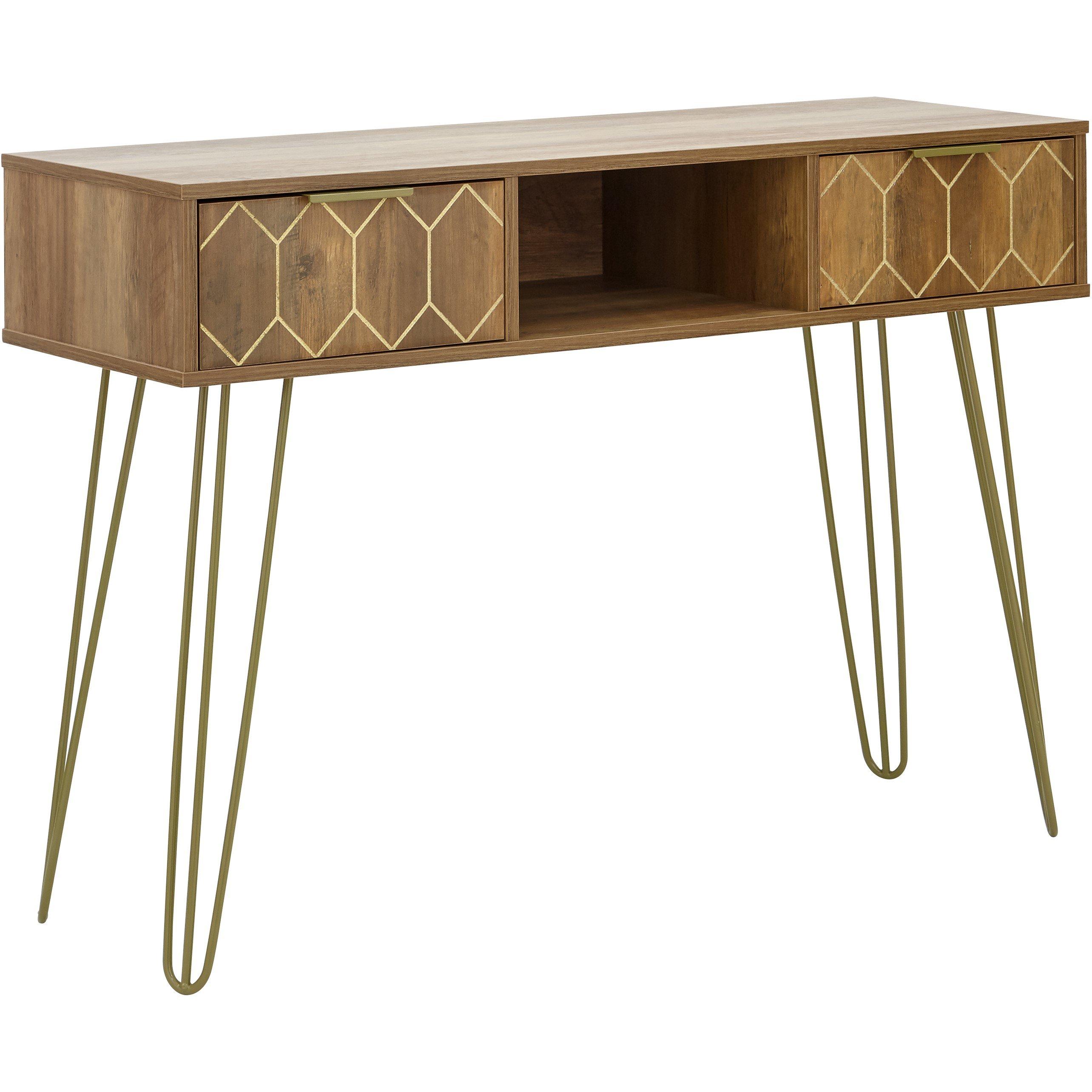 Mango - GFW - GFW Orleans 2 Drawer Console Desk - 2