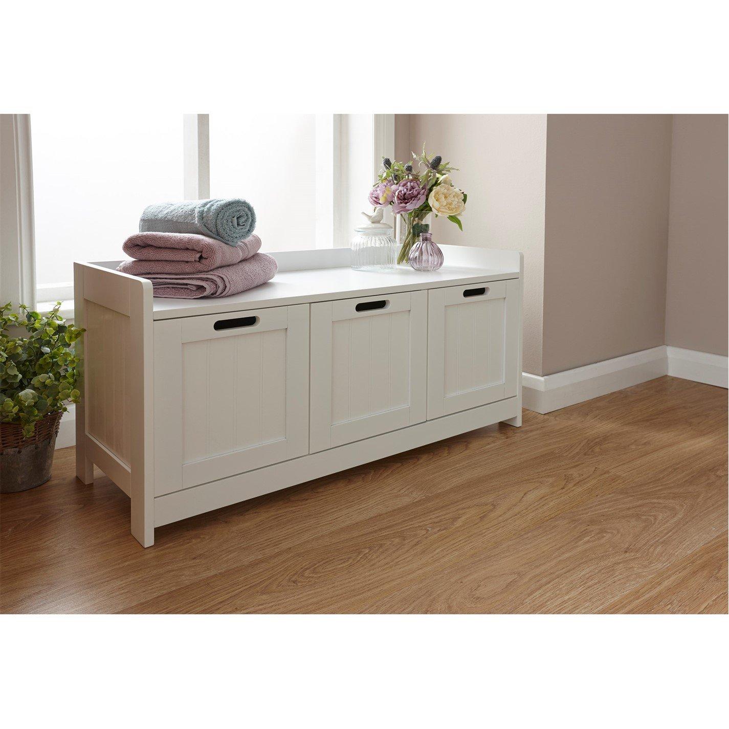 White - GFW - GFW Colonial 3 Door Storage Unit - 1