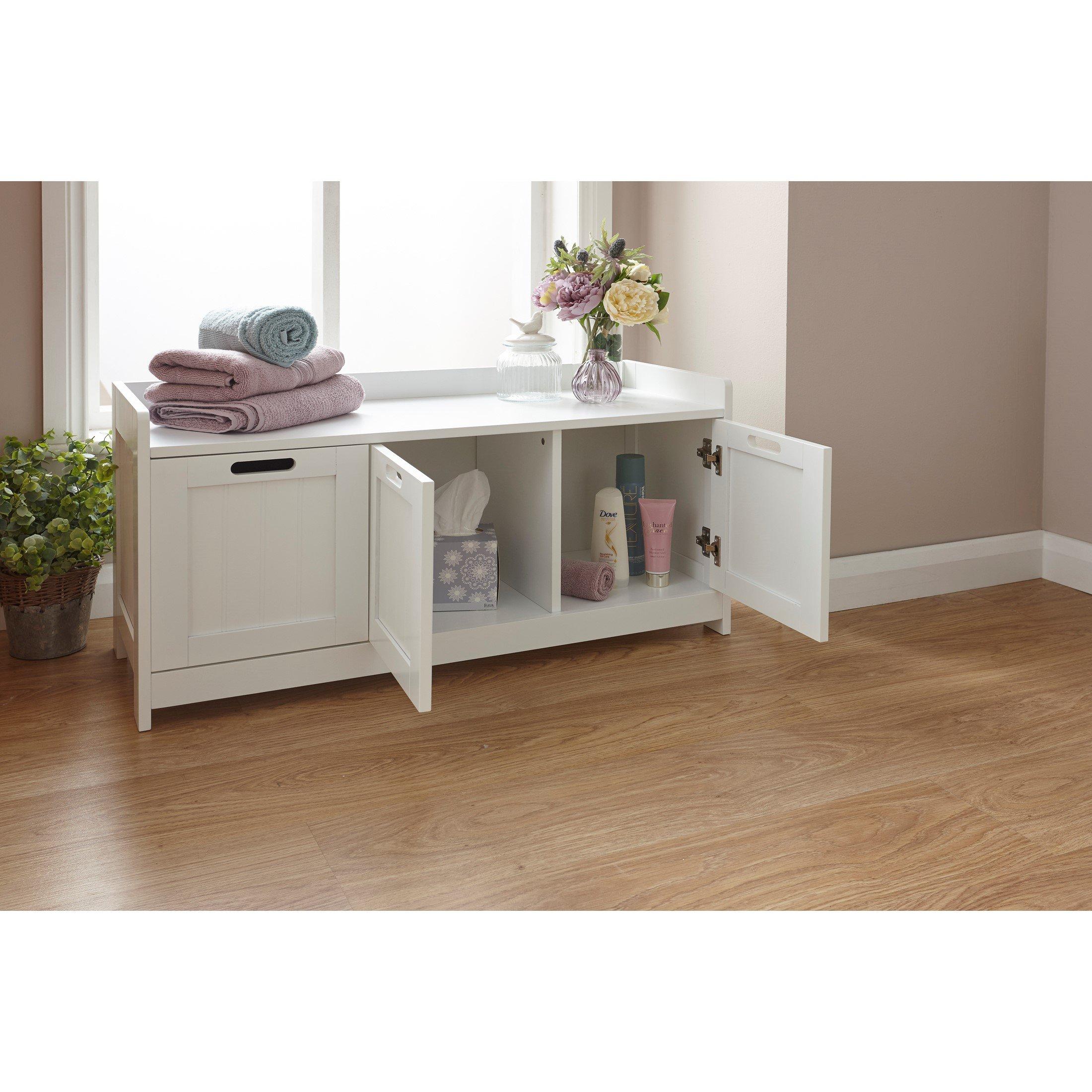 White - GFW - GFW Colonial 3 Door Storage Unit - 5