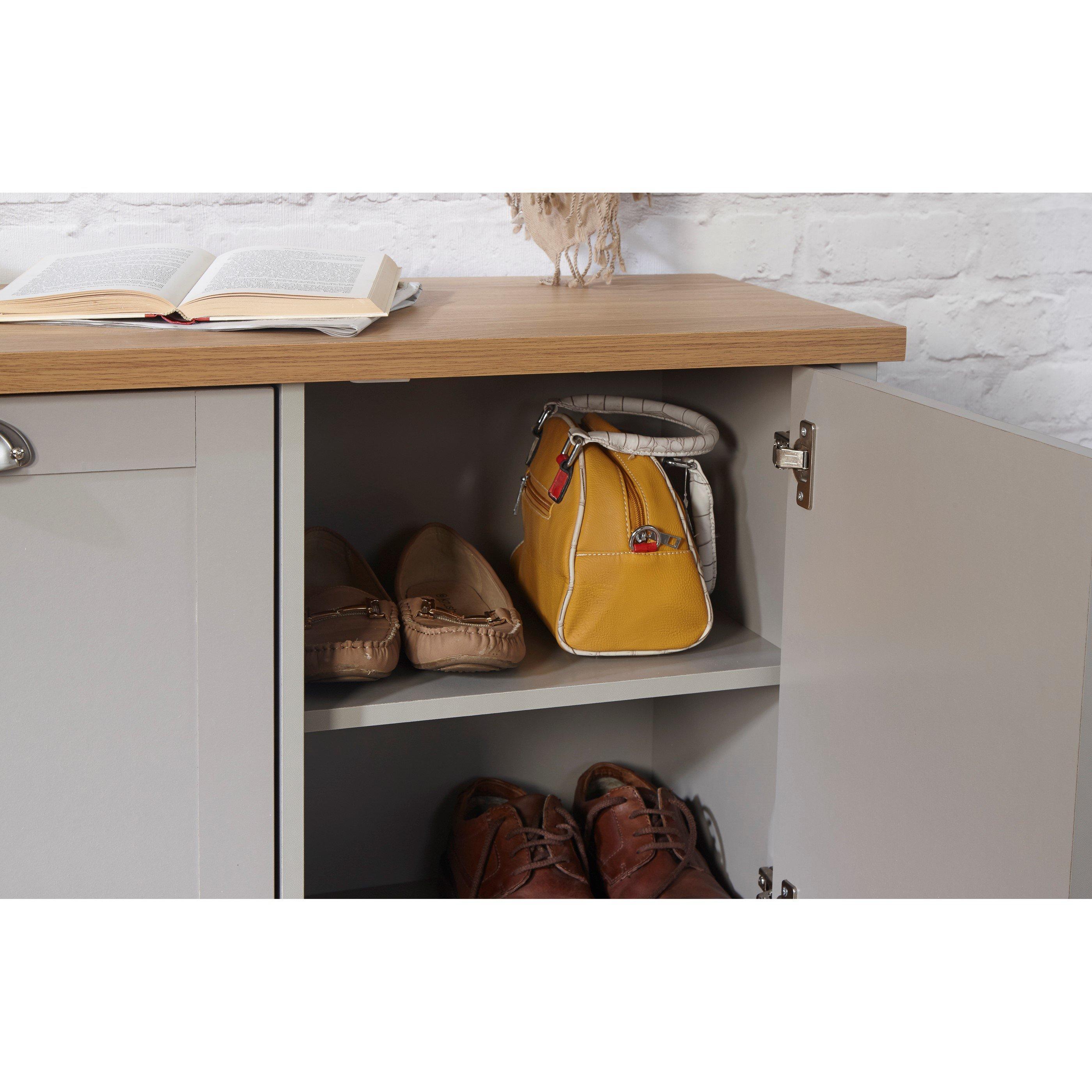 Grey - GFW - GFW Lancaster Shoe Storage - 5