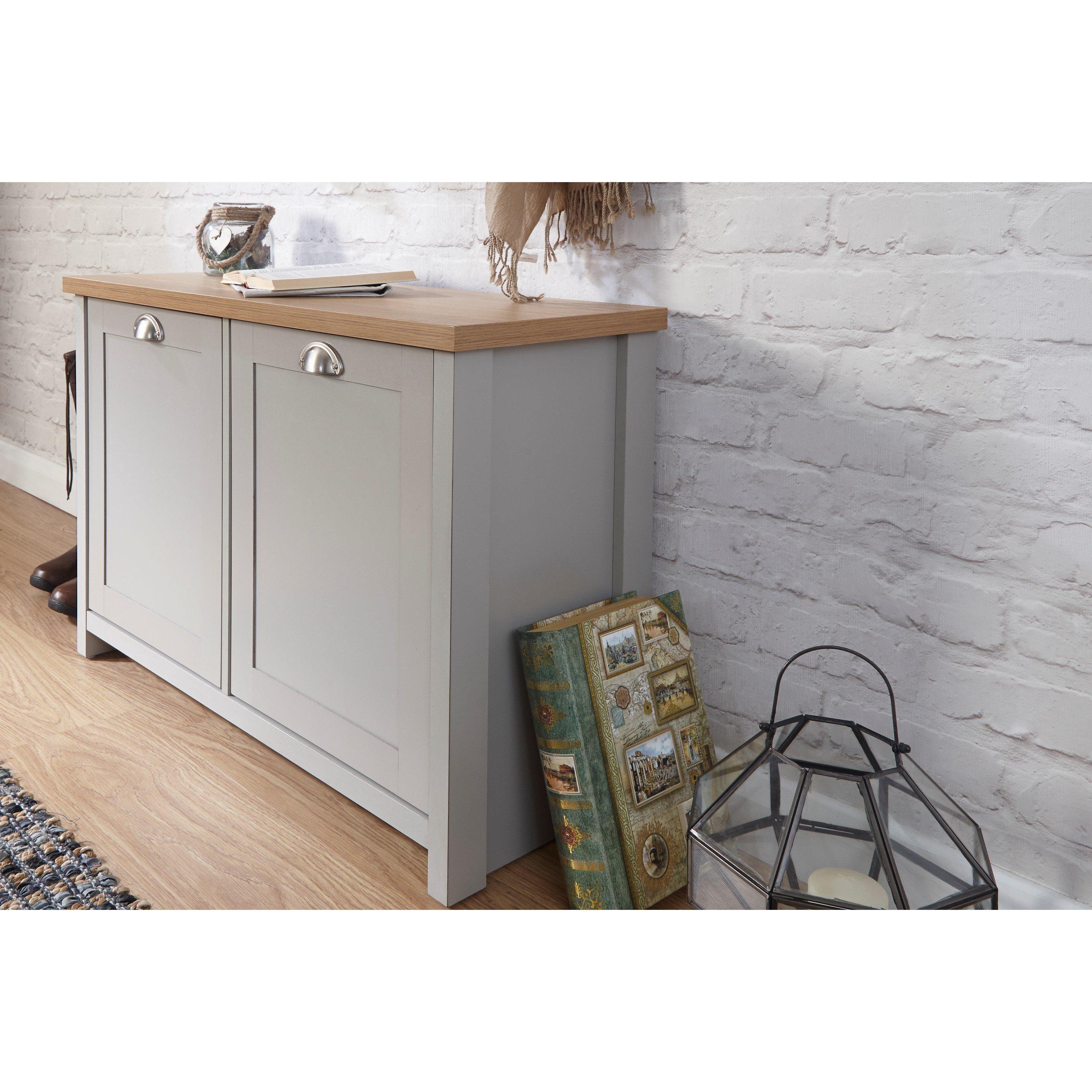 Grey - GFW - GFW Lancaster Shoe Storage - 6