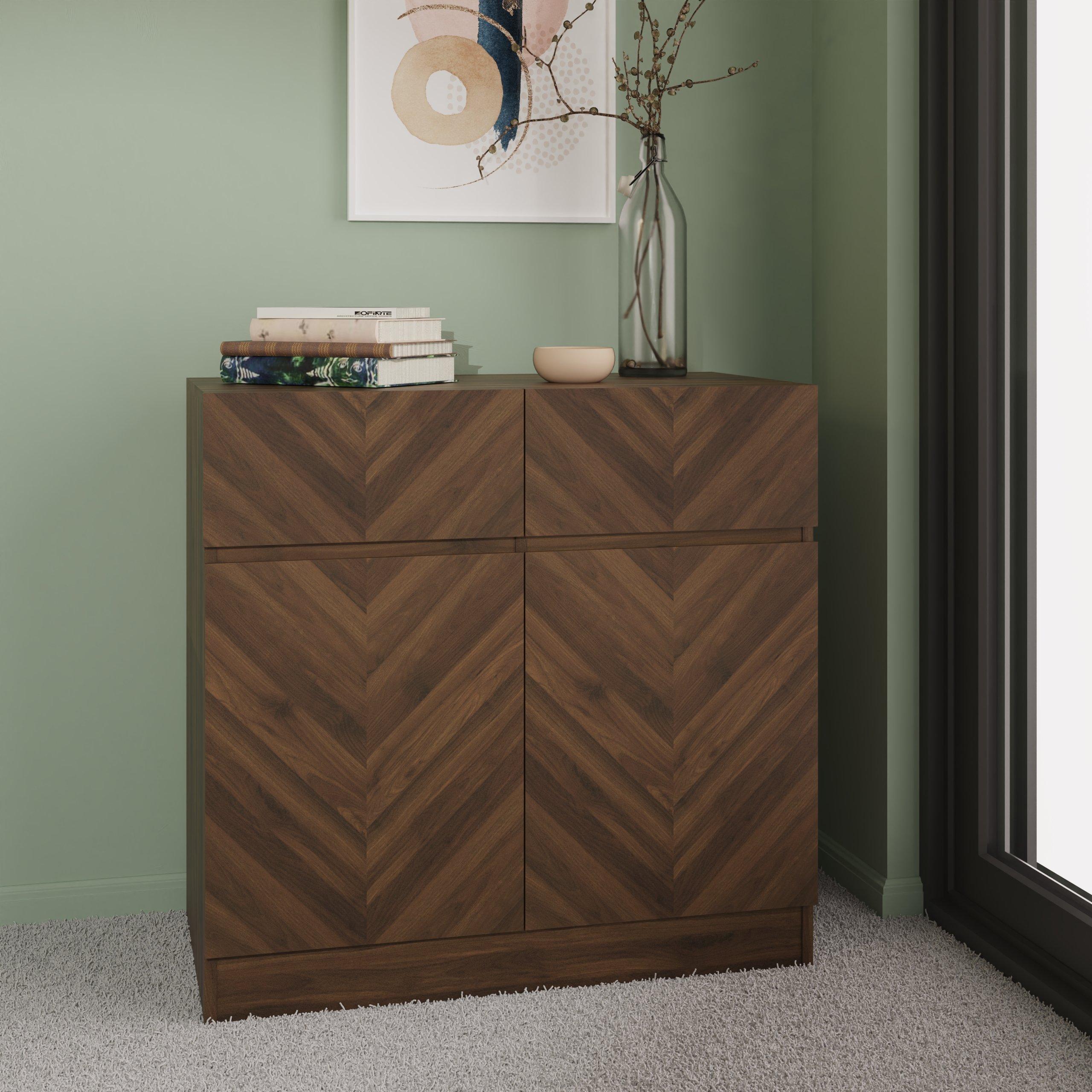 Gfw Catania Compact Sideboard Royal Walnut - Image 6
