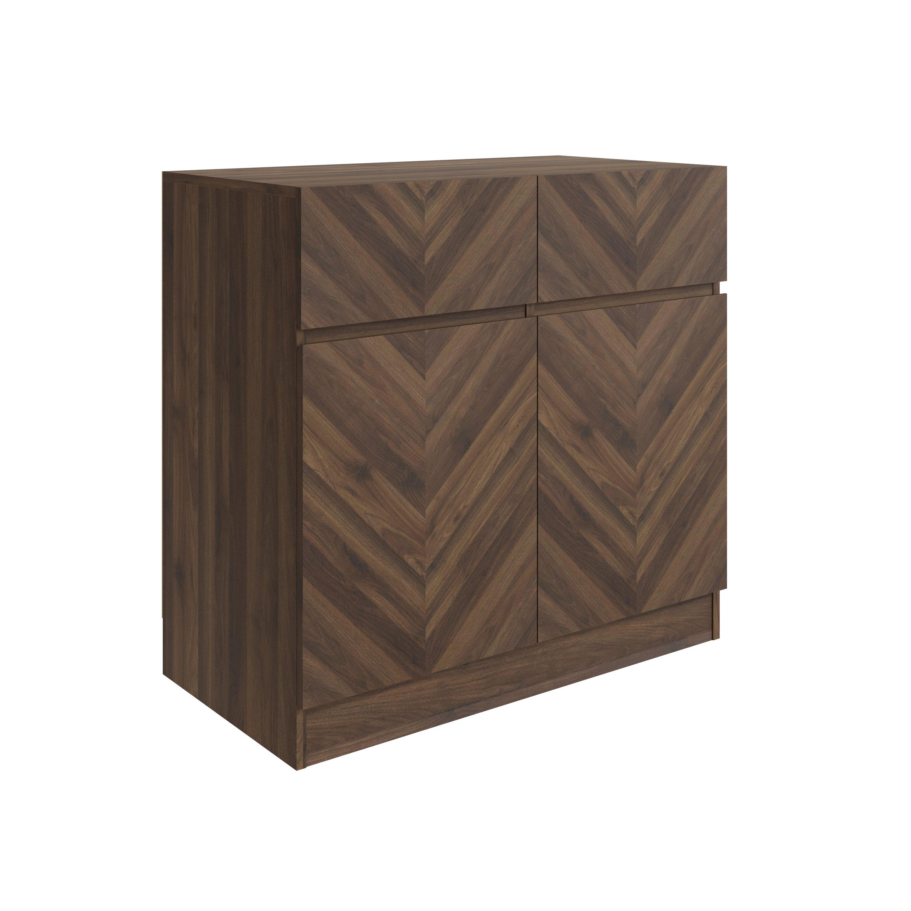 Royal Walnut - GFW - GFW Catania Compact Sideboard - 2