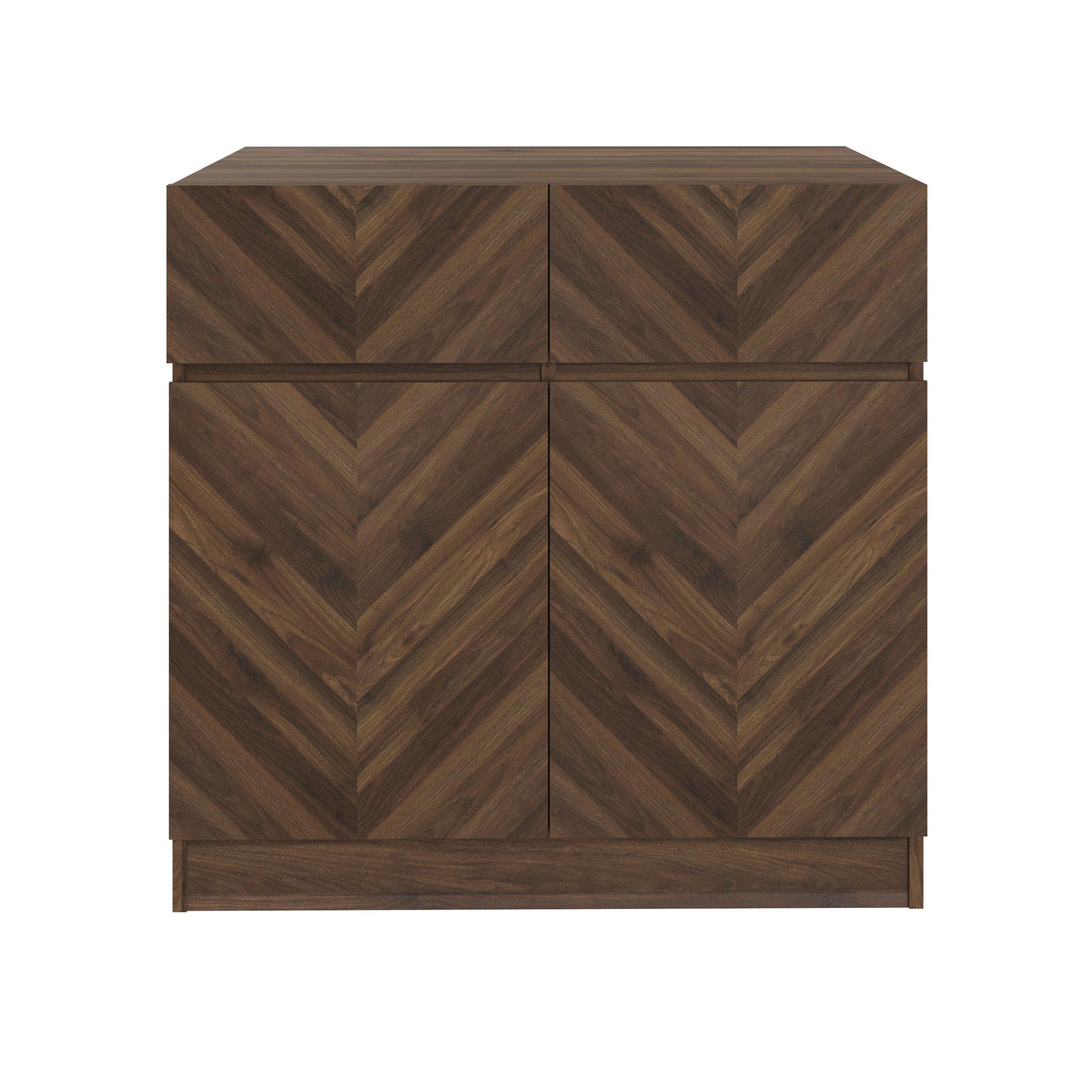 Royal Walnut - GFW - GFW Catania Compact Sideboard - 4