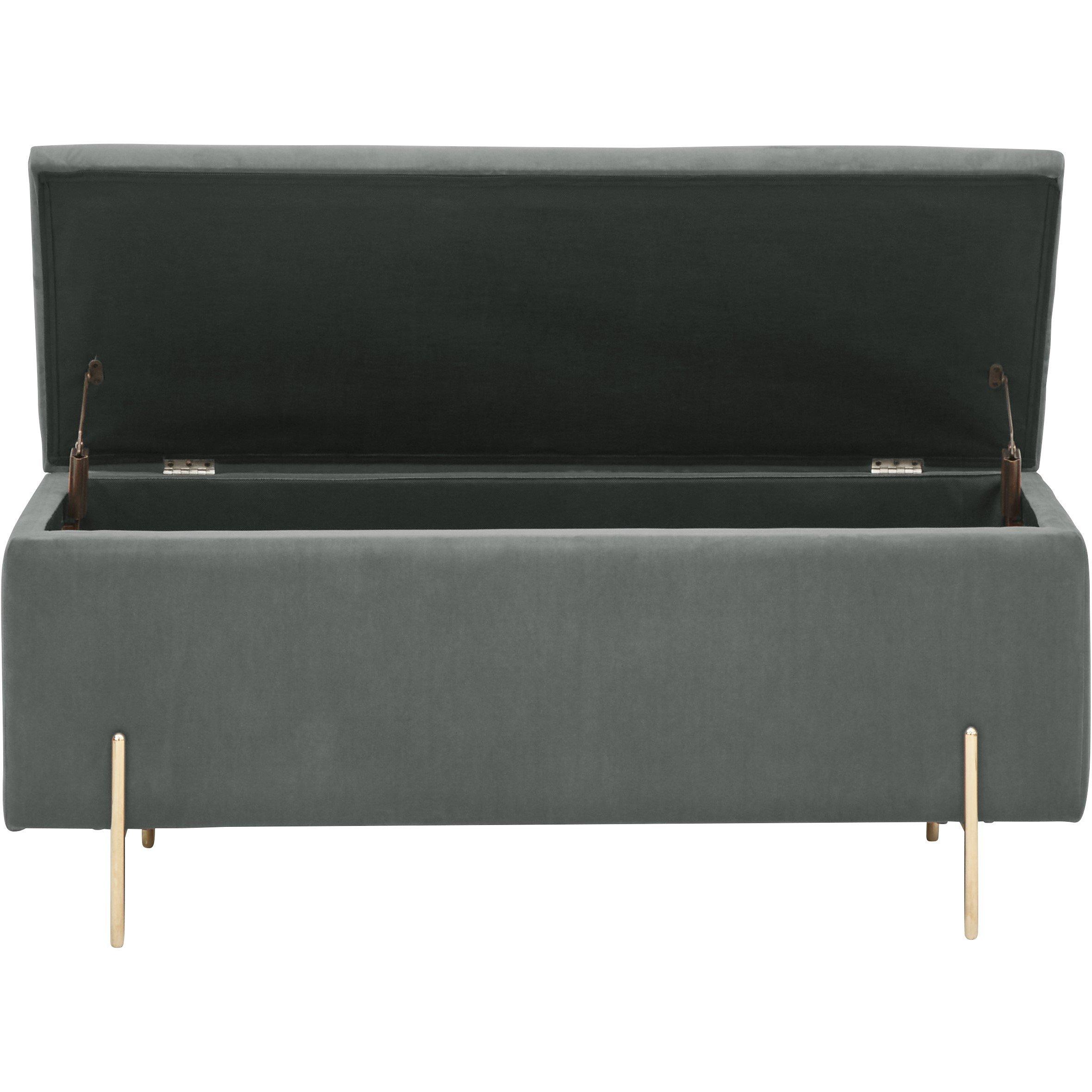 Grey - GFW - GFW Mystica Ottoman Storage Bench - 4