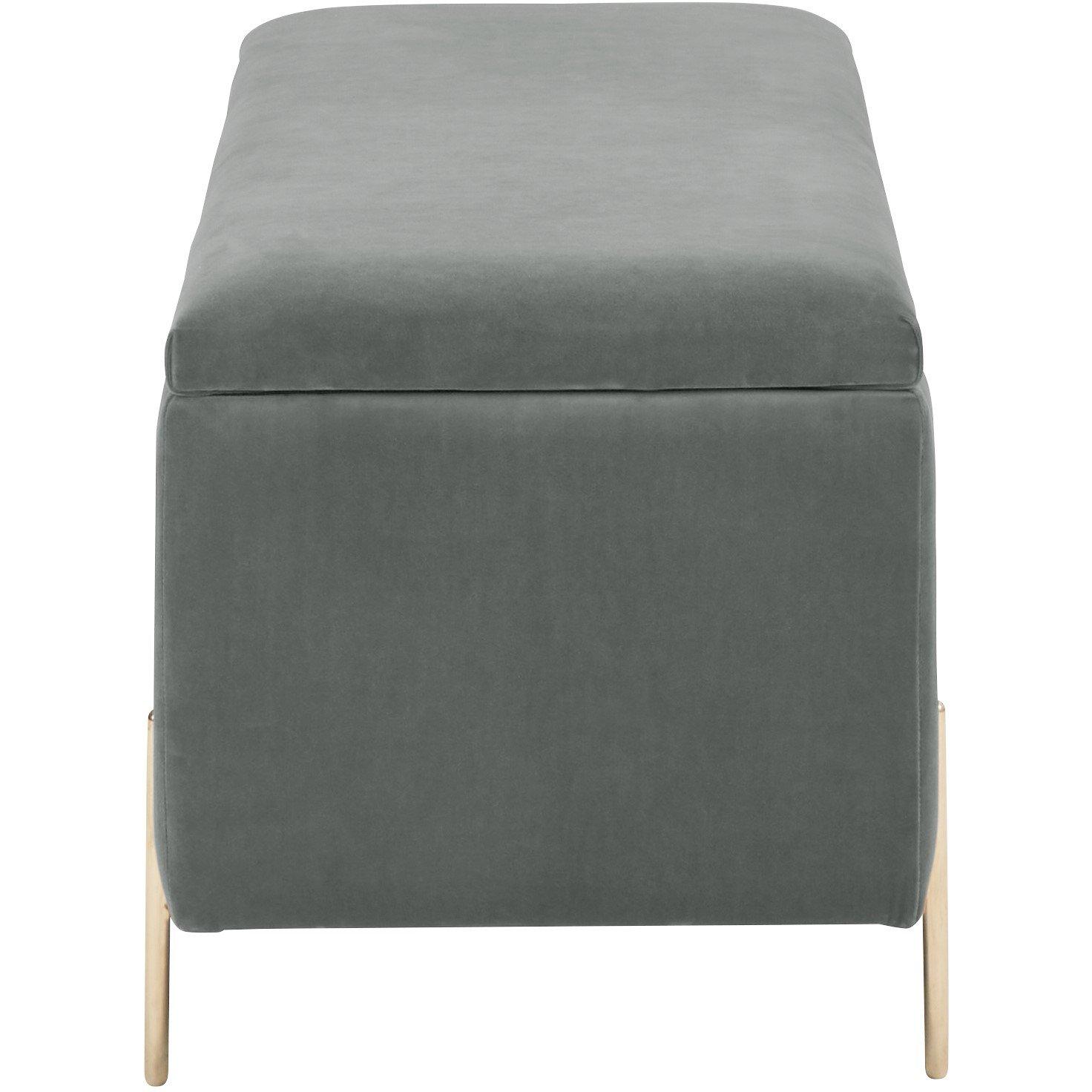 Grey - GFW - GFW Mystica Ottoman Storage Bench - 6