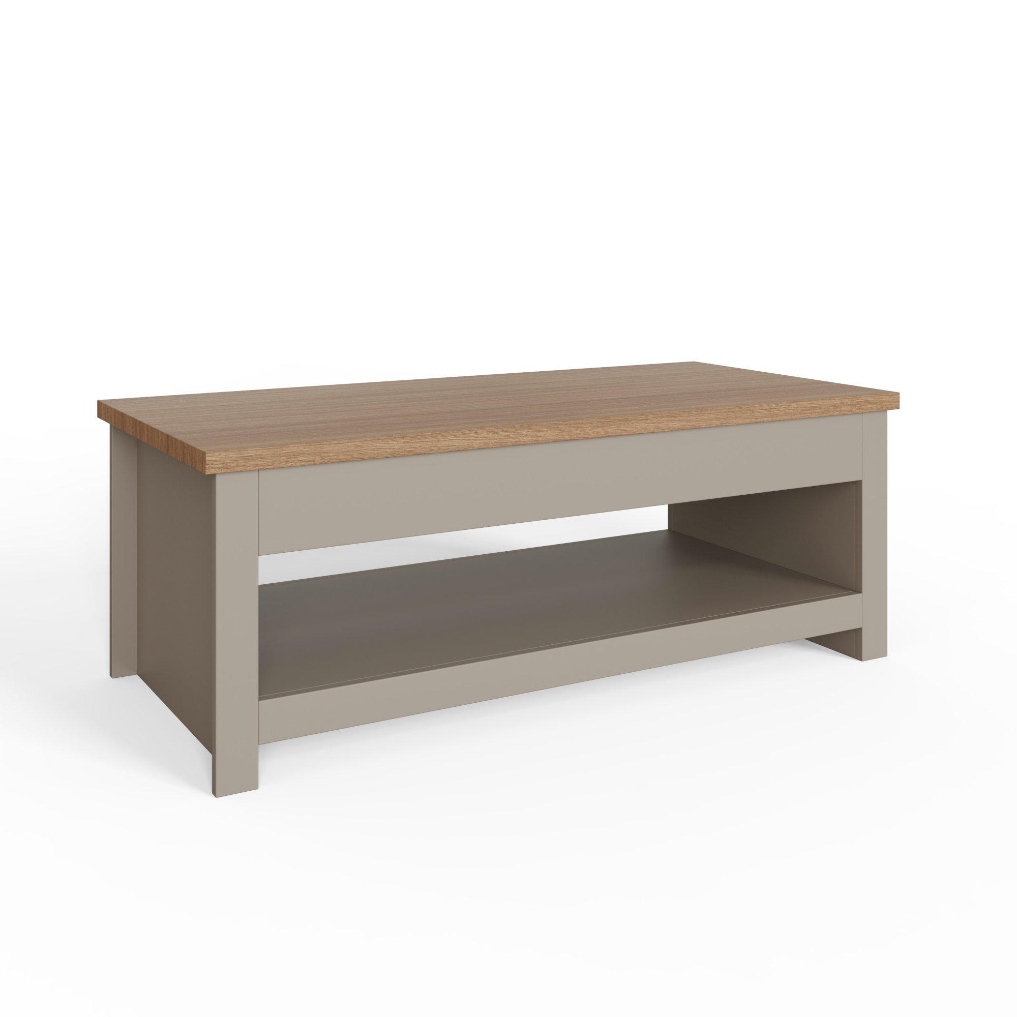 Grey - GFW - Lancaster Lift Up Coffee Table - 4