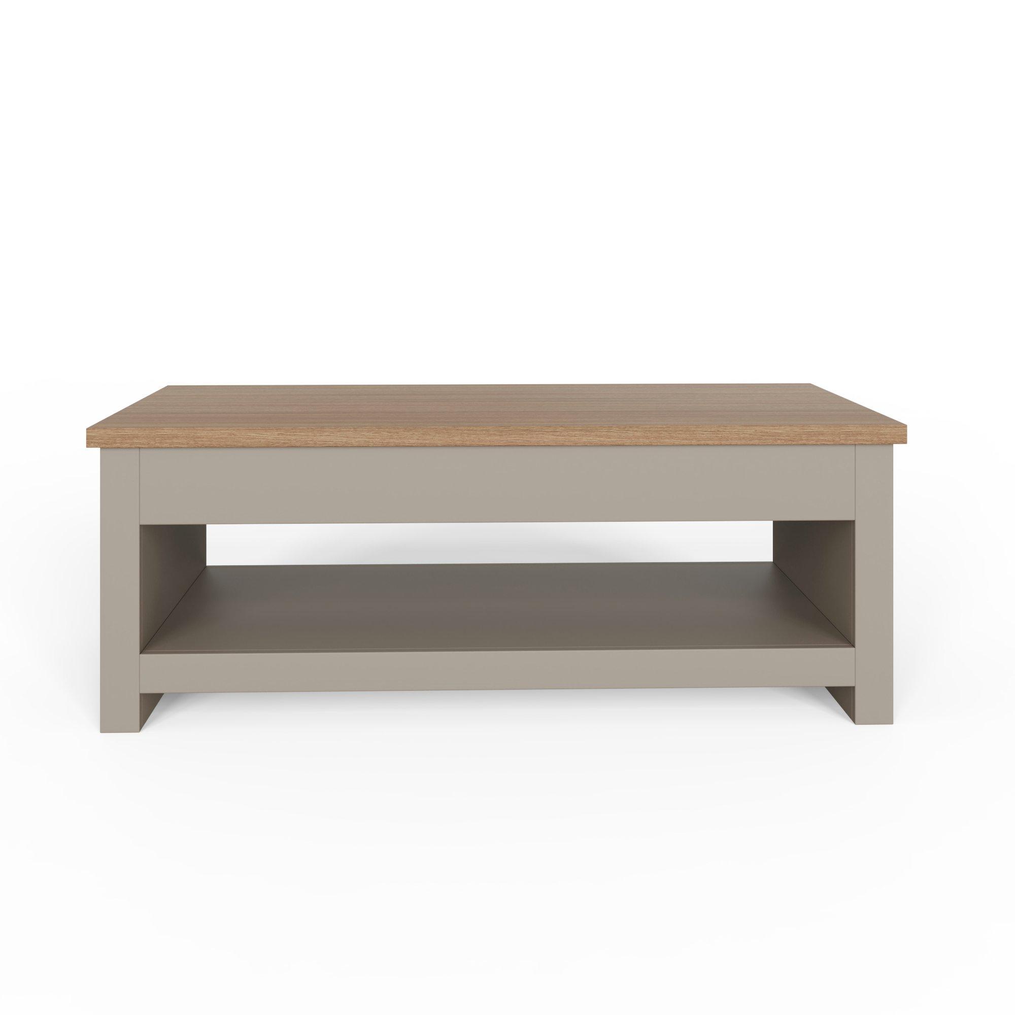 Grey - GFW - Lancaster Lift Up Coffee Table - 5