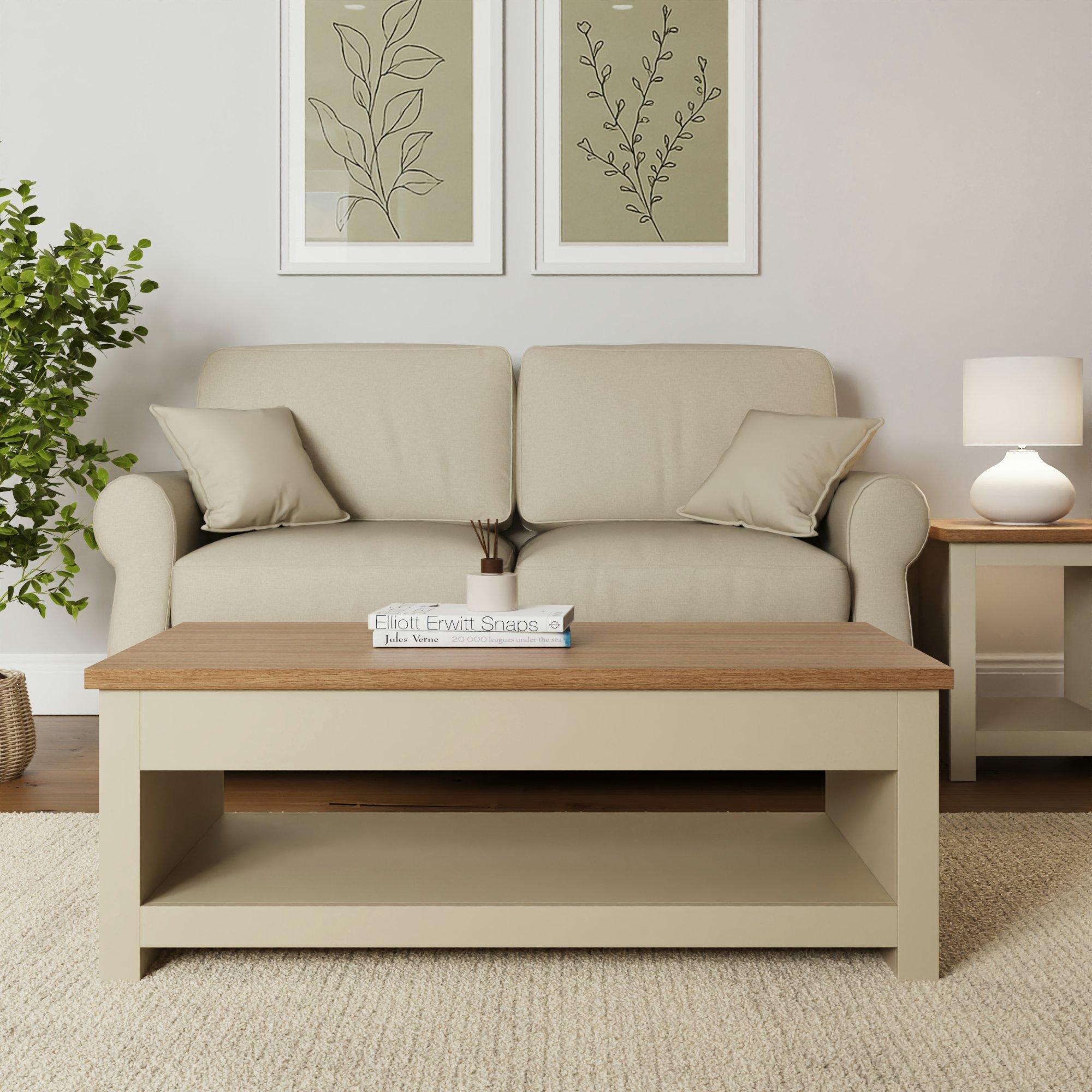 GFW Lancaster Lift Up Coffee Table